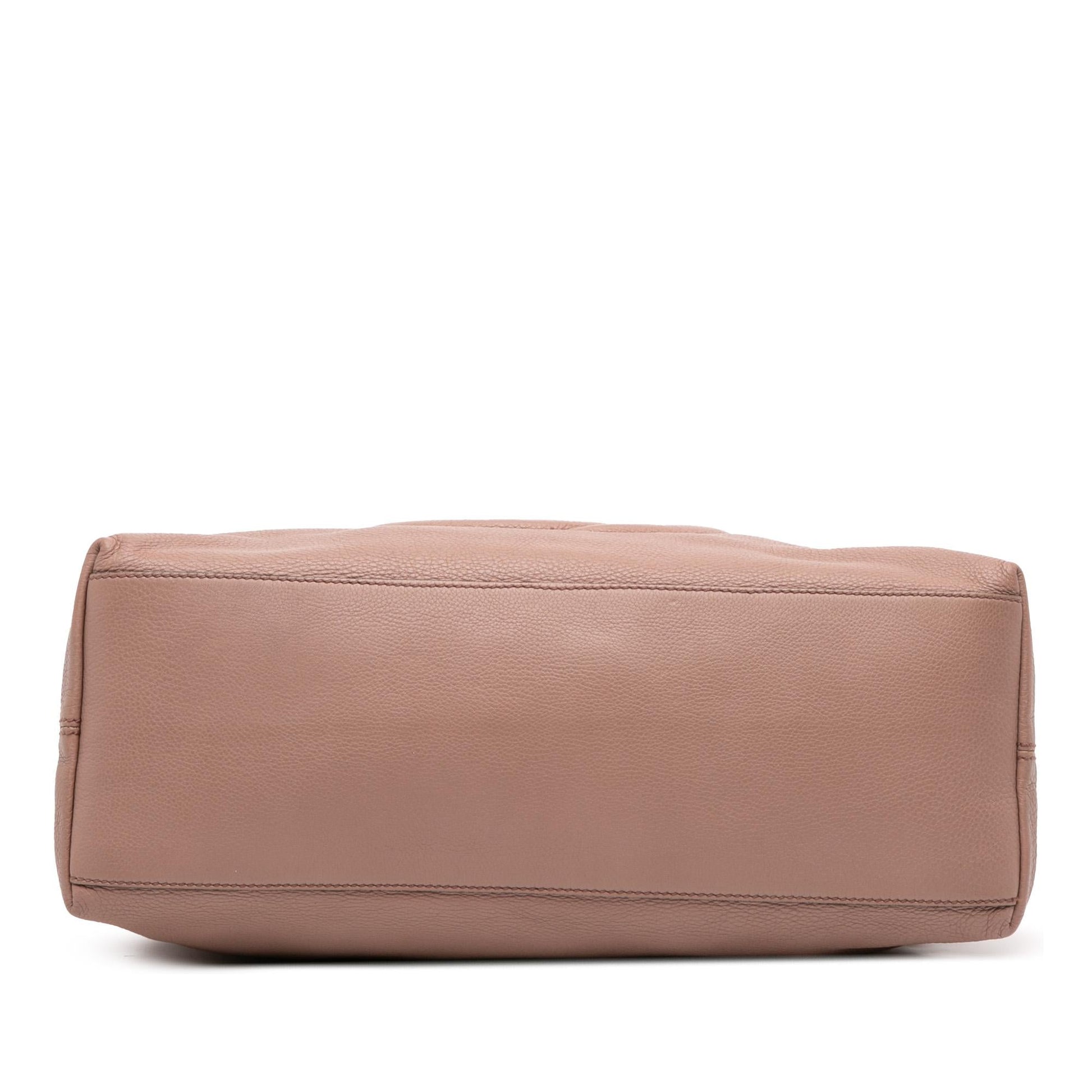 Gucci Soho Leather Medium Chain Tote Bag Tote 24