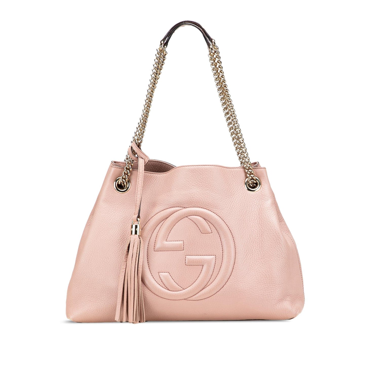 Gucci Soho Leather Medium Chain Tote Bag Tote 31