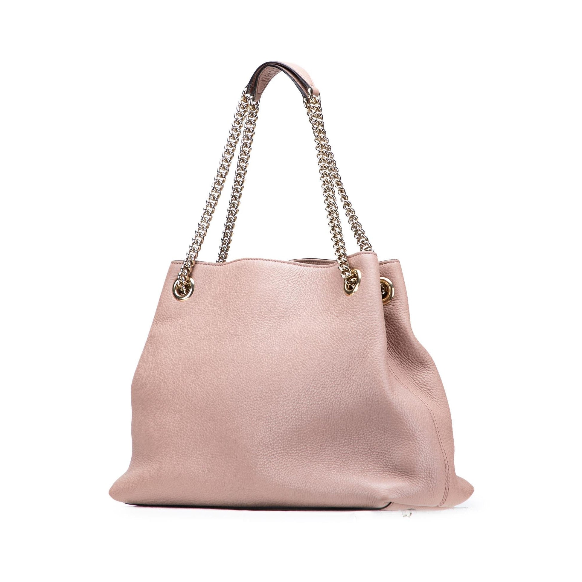 Gucci Soho Leather Medium Chain Tote Bag Tote 30