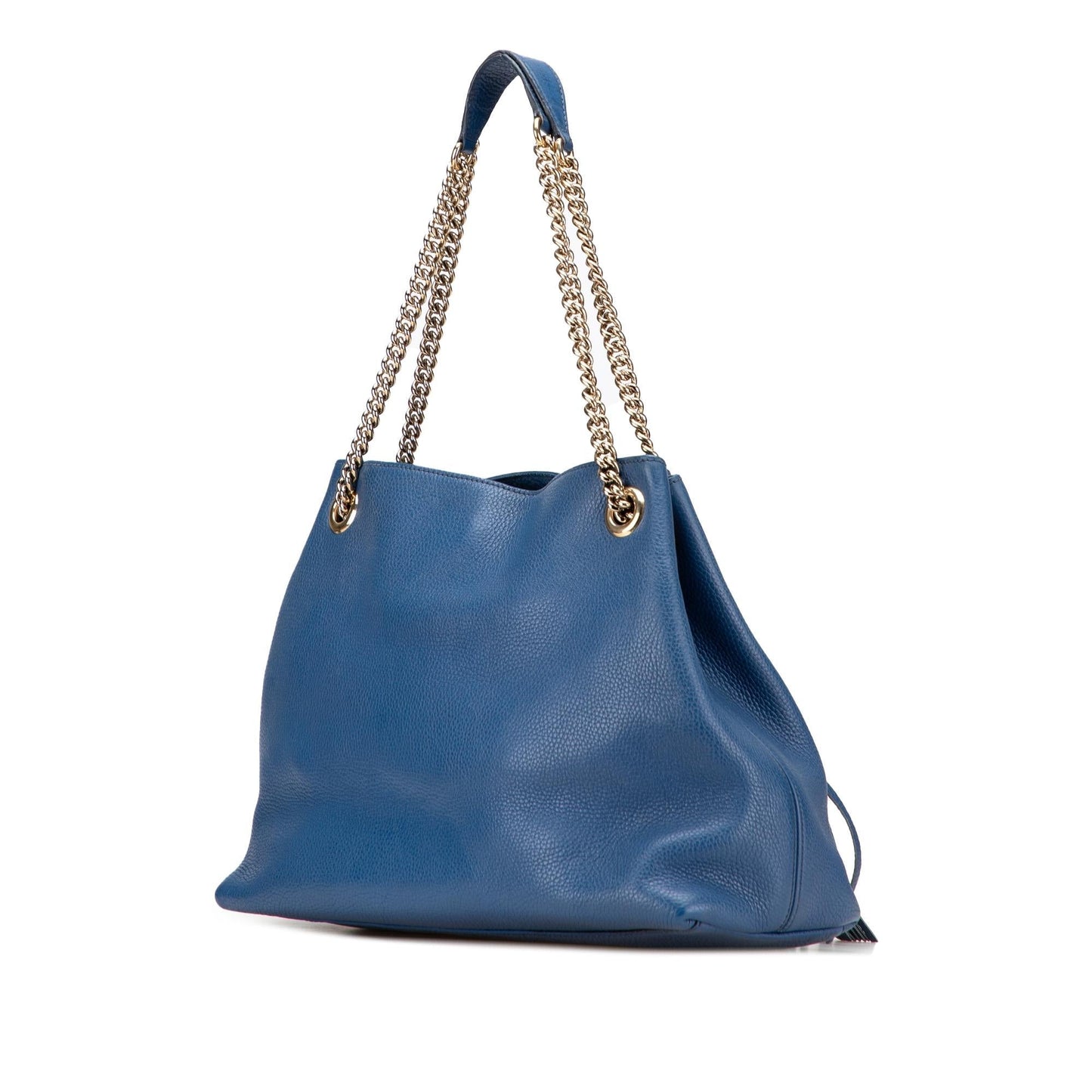 Gucci Soho Leather Medium Chain Tote Bag