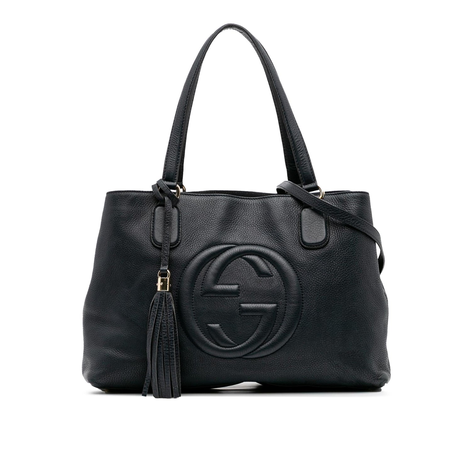 Gucci Soho Working Leather Medium Travel Bag Satchel 2