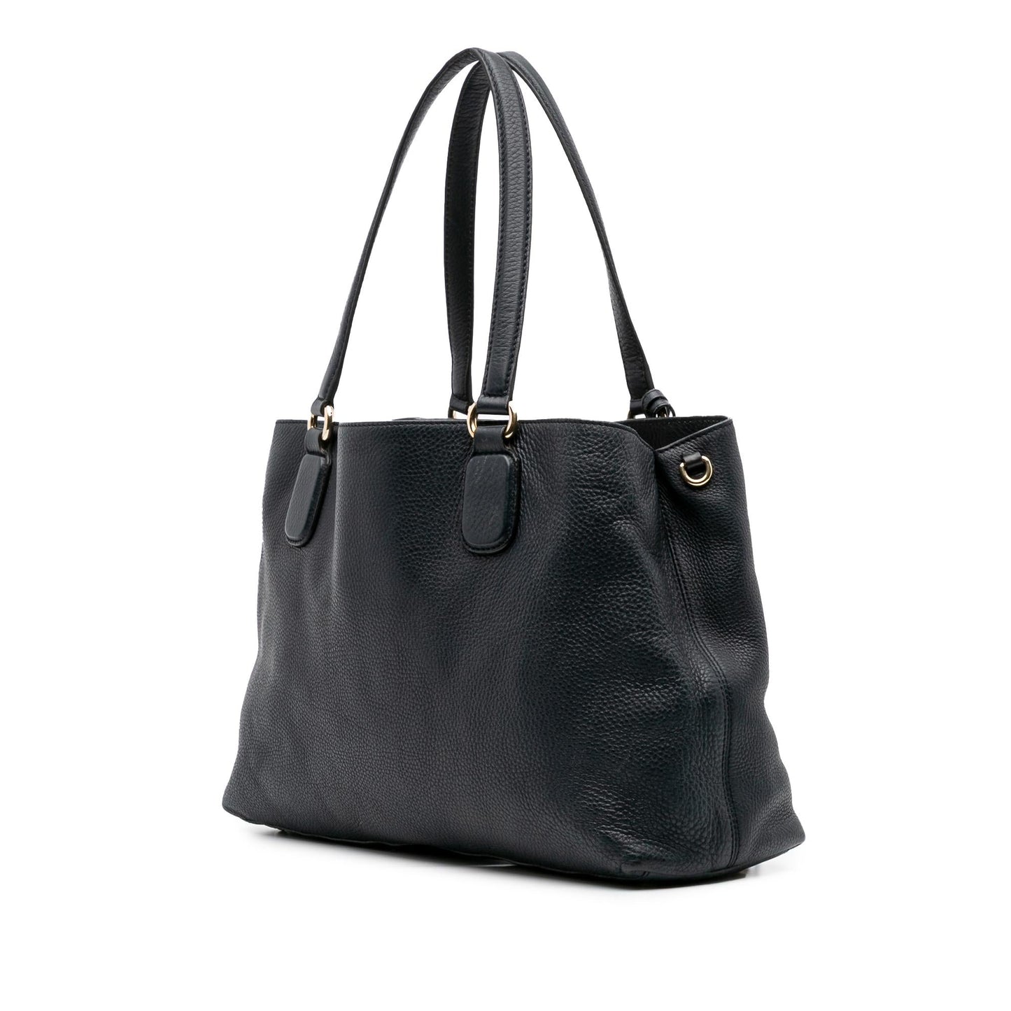 Gucci Soho Working Leather Medium Travel Bag Satchel 2