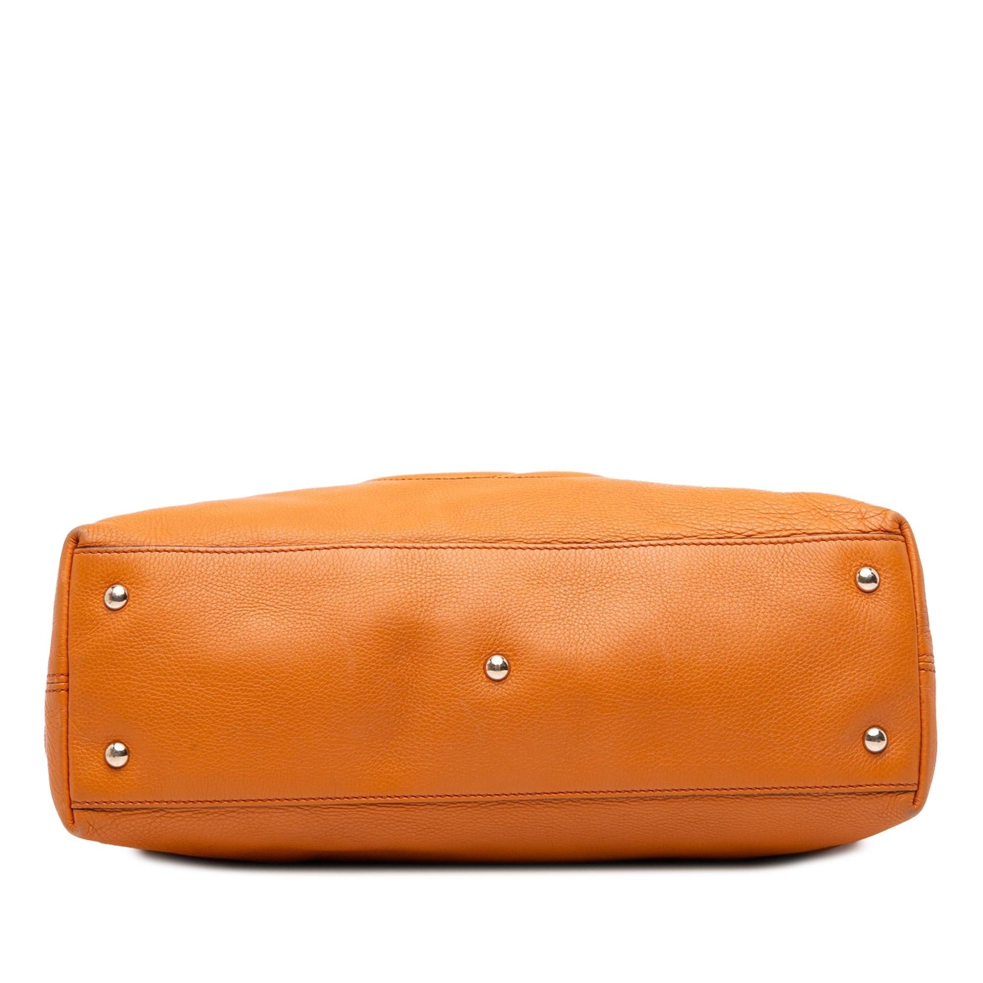 Gucci Soho Working Leather Medium Travel Bag