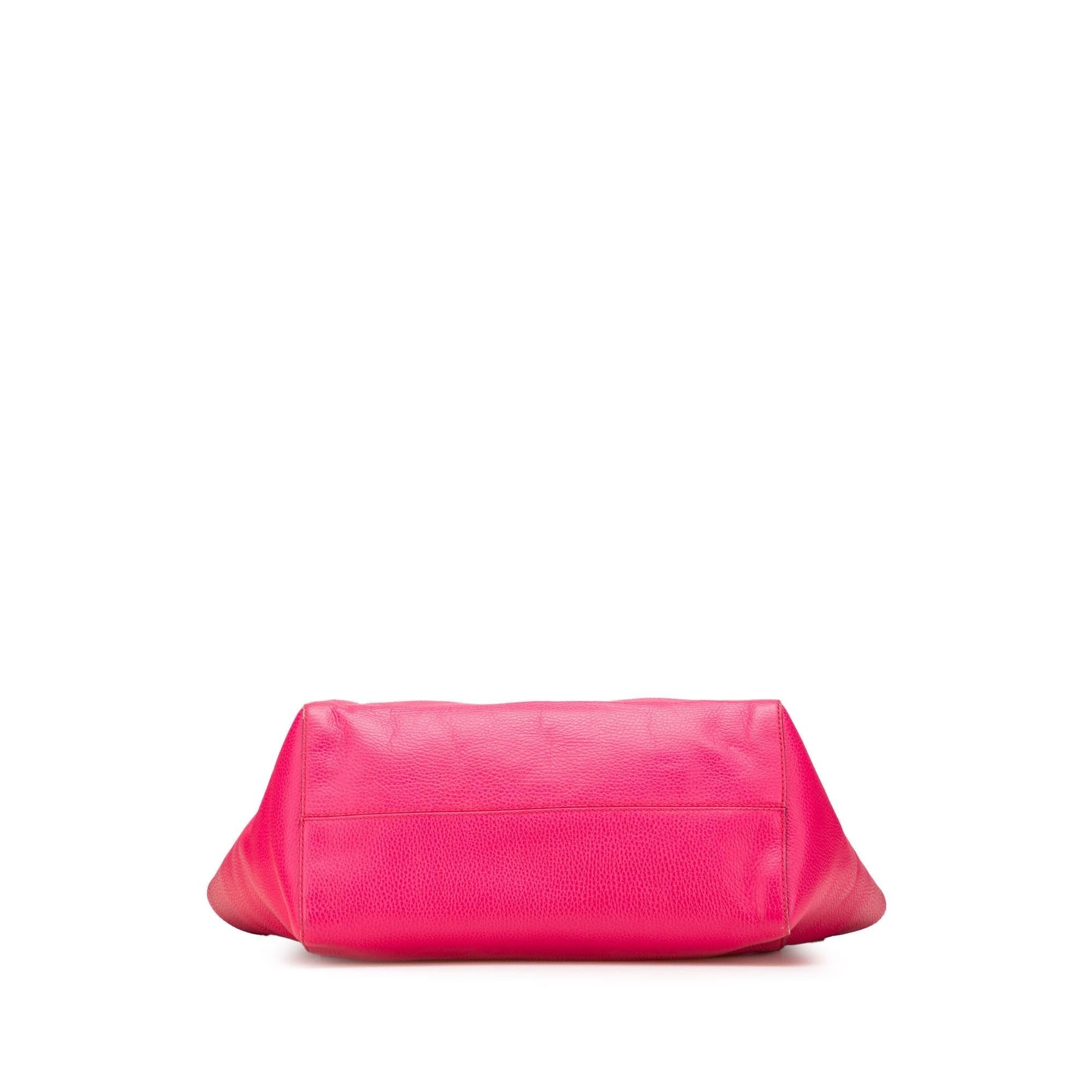 Gucci Swing Leather Calf Pink Medium Tote Bag Tote 4