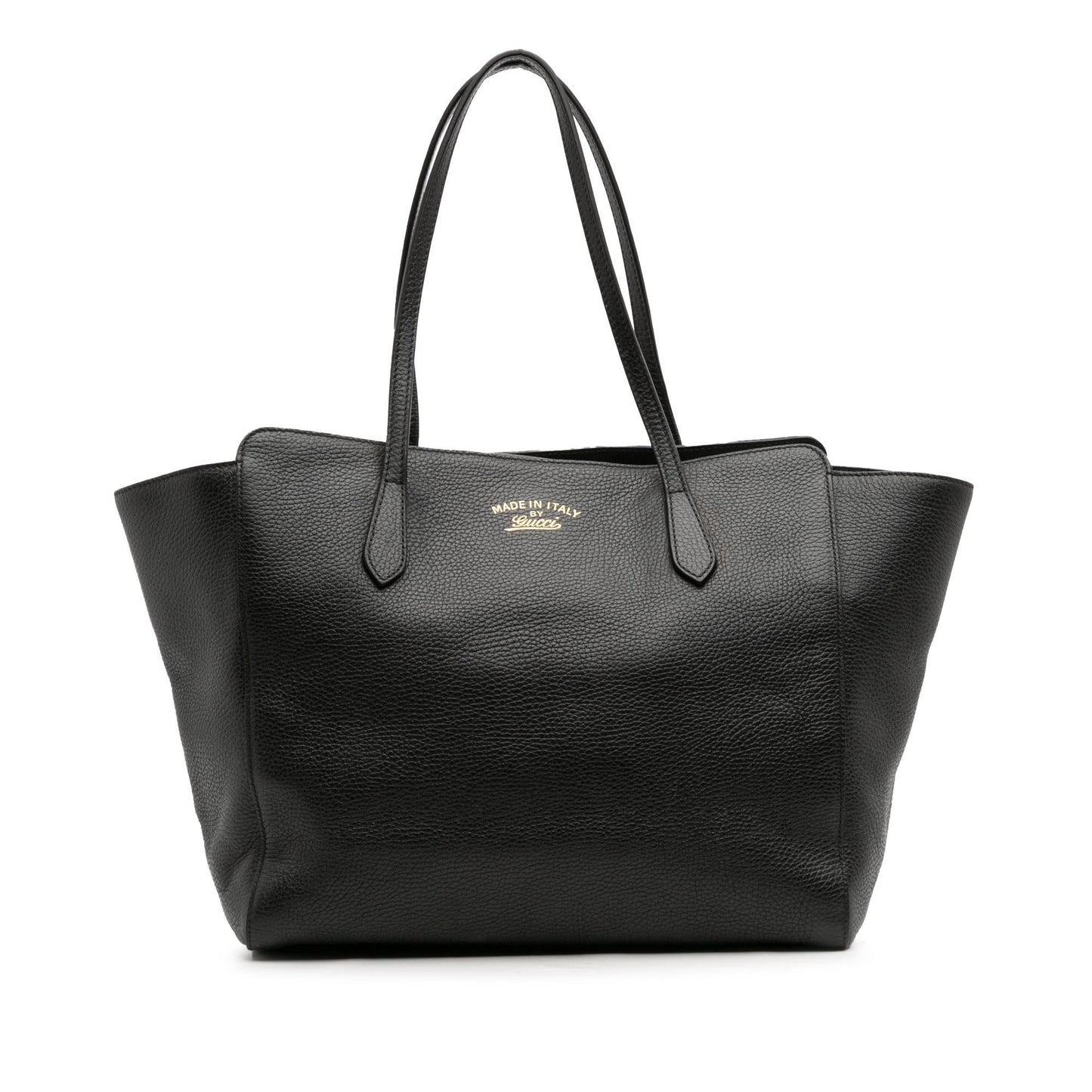 Gucci Swing Leather Medium Tote Bag