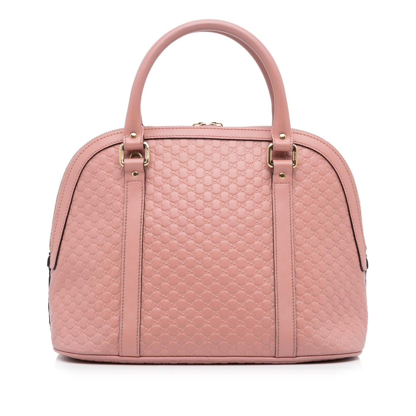 Gucci Microguccissima Dome SHG-fW98tW Calf Pink Medium Satchel Bag
