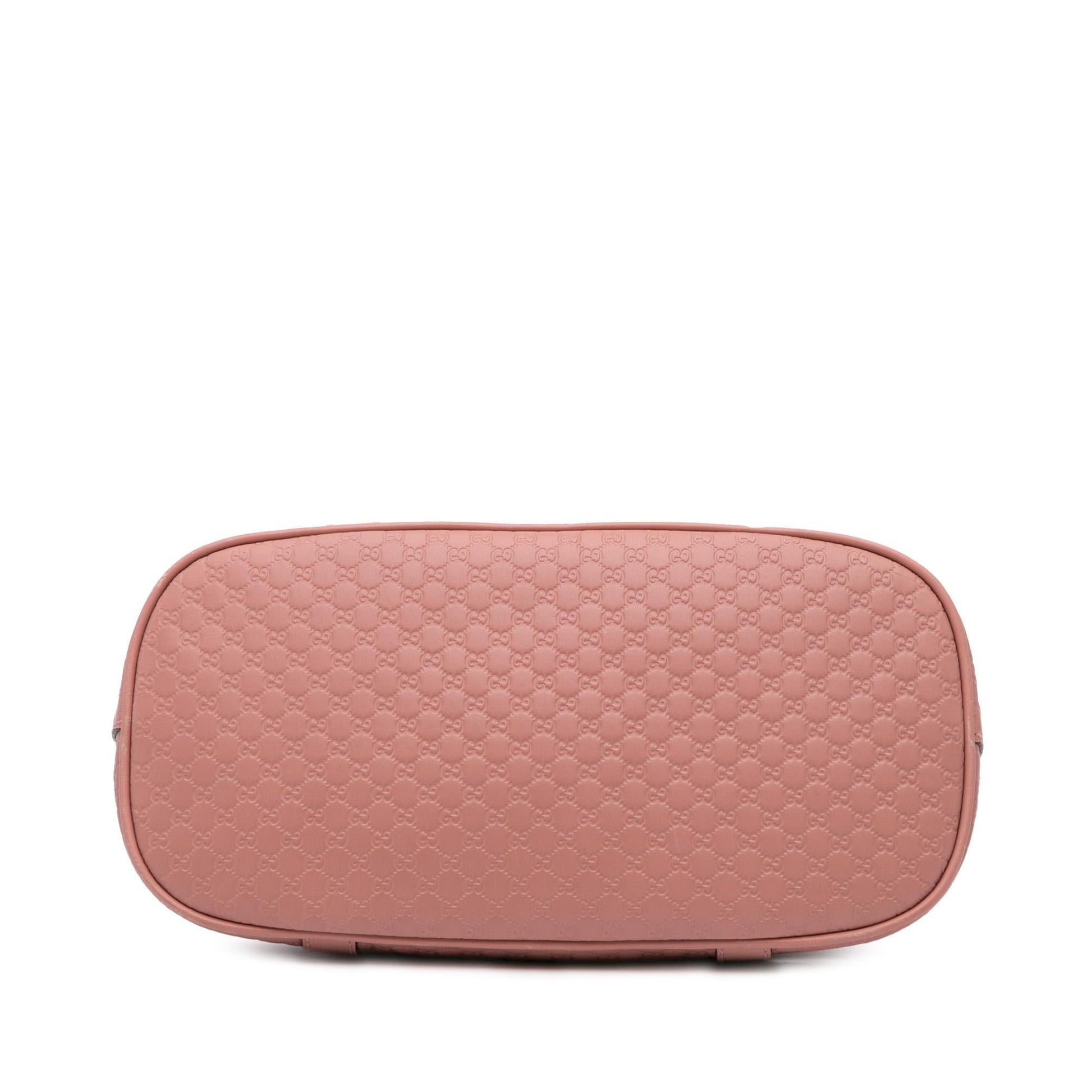 Gucci Microguccissima Dome Calf Pink Medium Satchel Bag Satchel 1