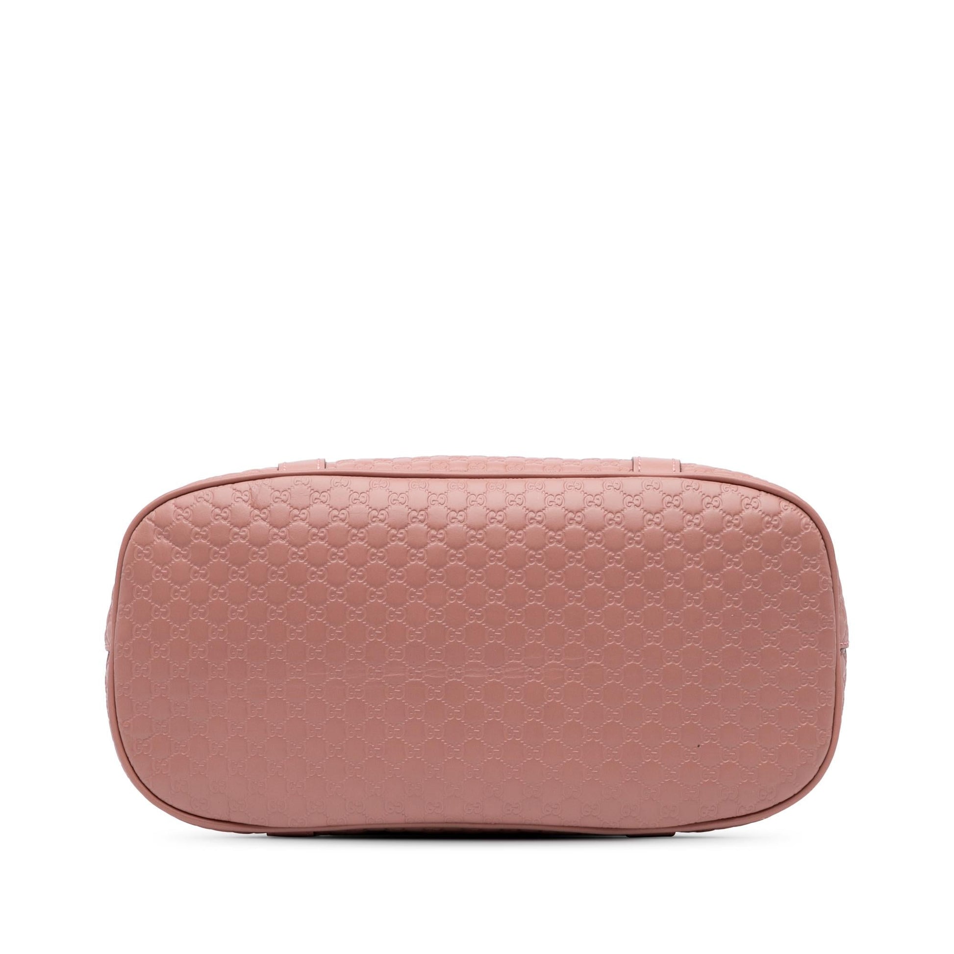 Gucci Microguccissima Dome Calf Pink Medium Satchel Bag Satchel 2