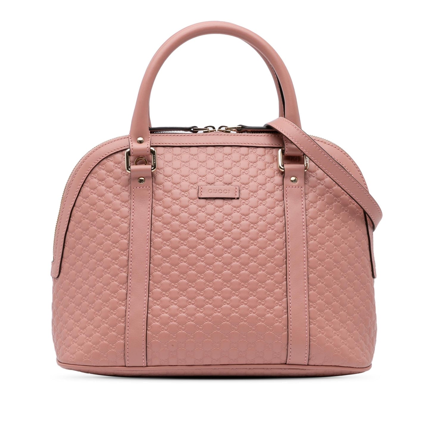 Gucci Microguccissima Dome Calf Pink Medium Satchel Bag Satchel 2