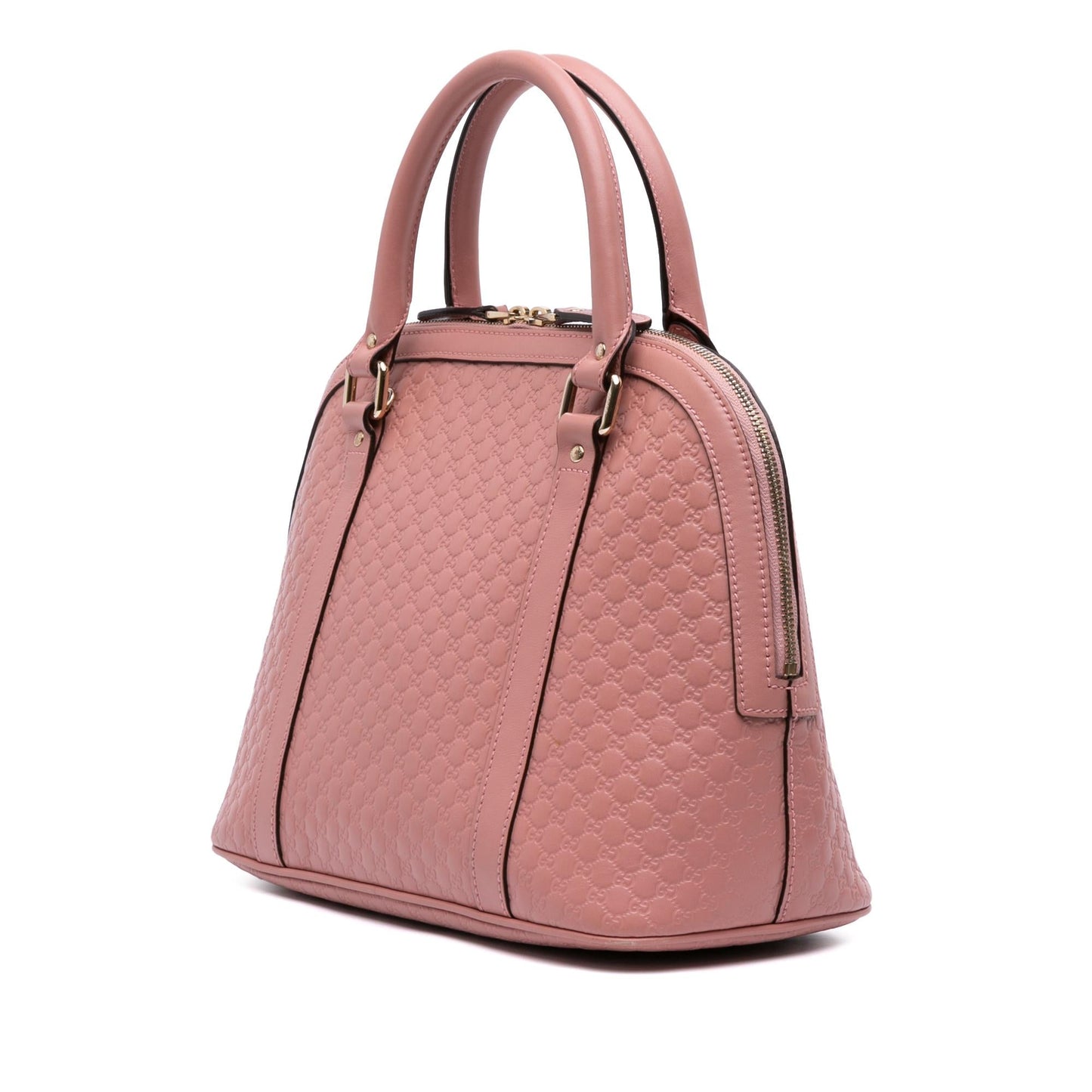 Gucci Microguccissima Dome Calf Pink Medium Satchel Bag