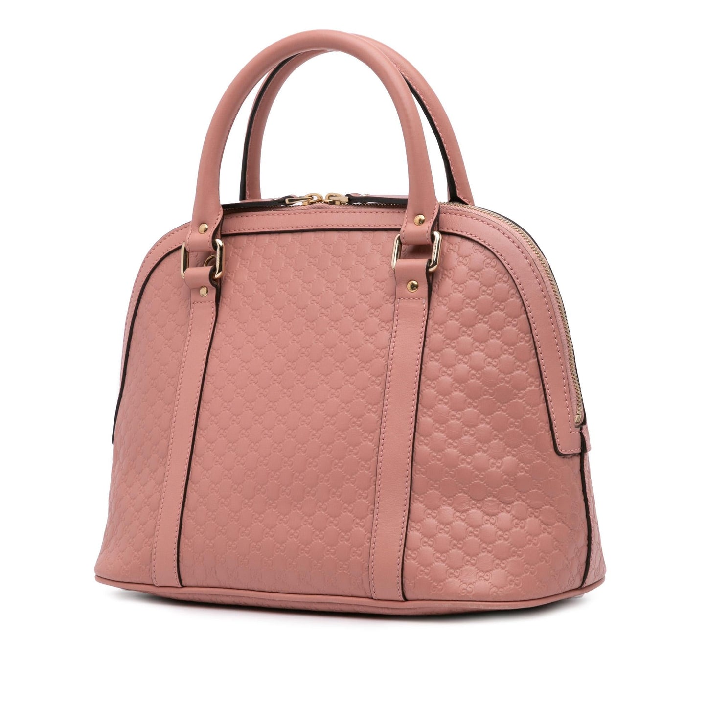 Gucci Microguccissima Dome Calf Pink Medium Satchel Bag Satchel 11