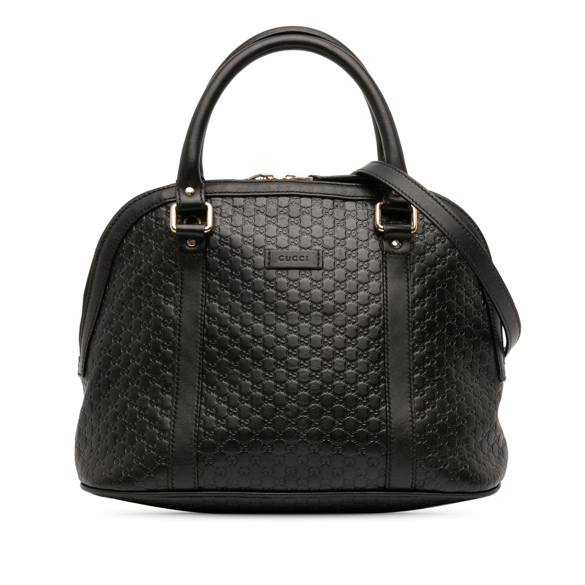 Gucci Microguccissima Dome Medium Travel Bag Satchel 14