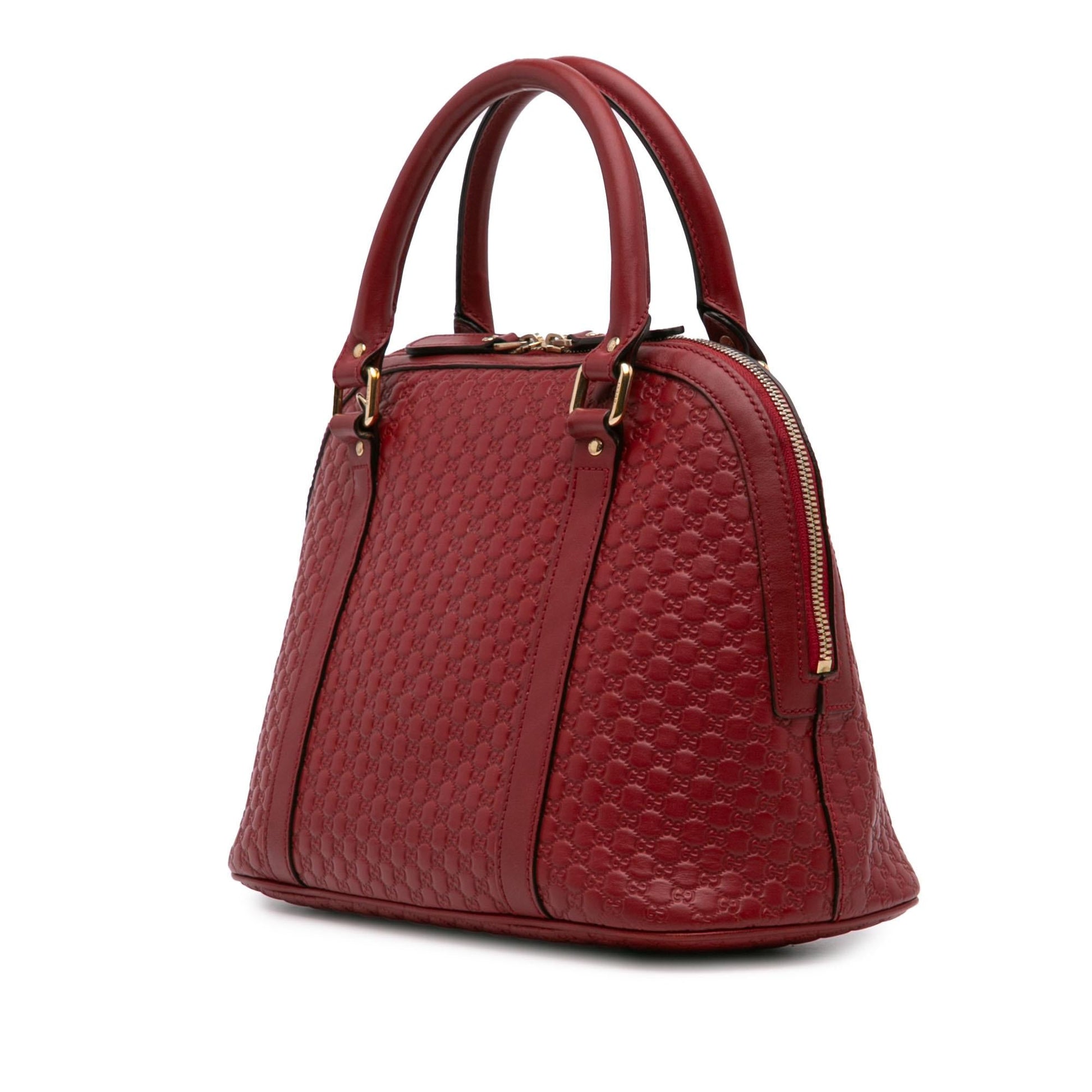 Gucci Microguccissima Dome Medium Travel Bag
