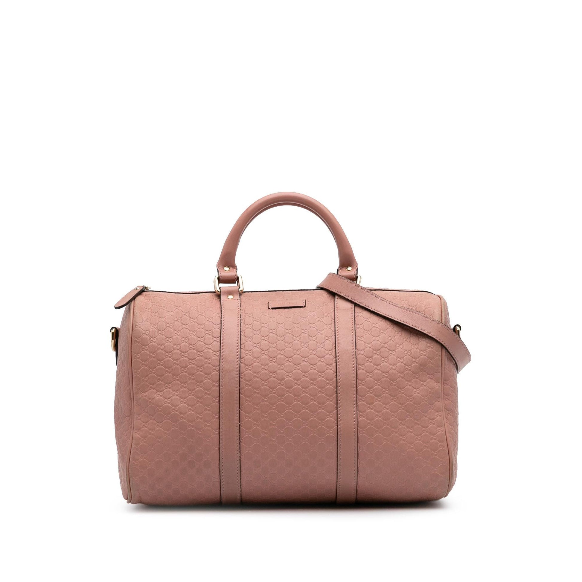 Gucci Microguccissima Calf Pink Medium Satchel Bag