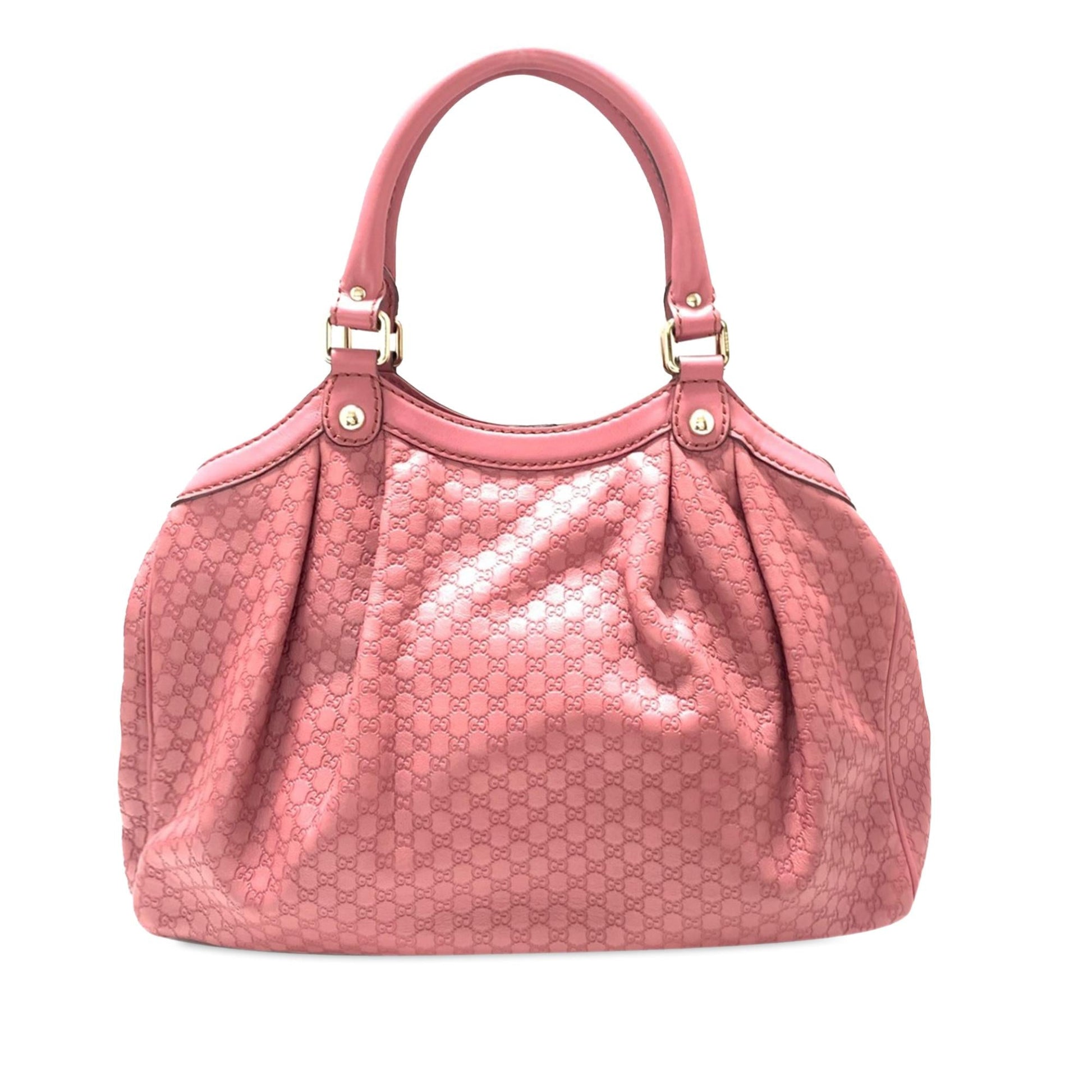 Gucci Microguccissima Sukey SHG-dhwC7Q Calf Pink Medium Tote Bag