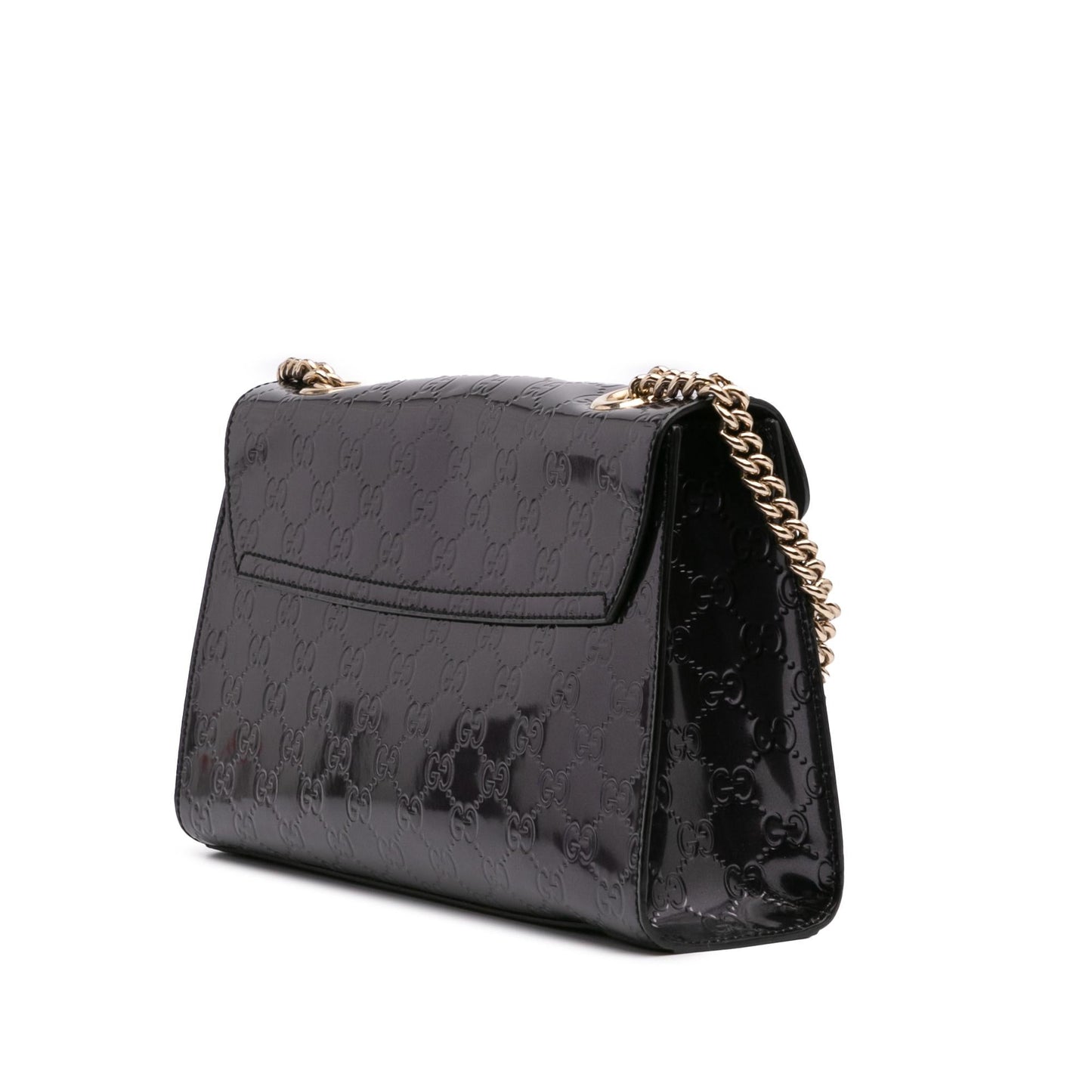 Gucci Guccissima Emily Leather Patent Medium Shoulder Bag Bag 1