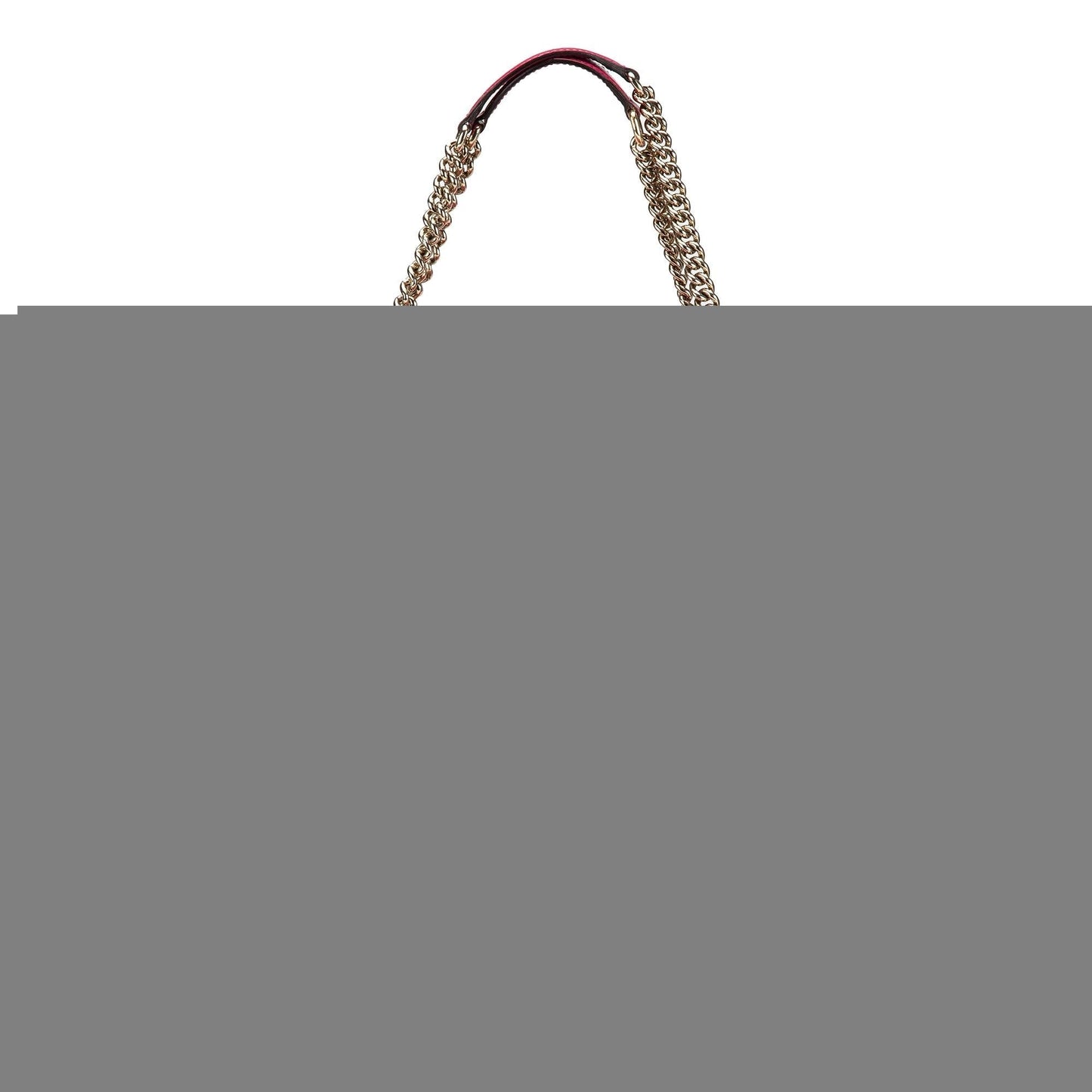 Gucci Soho Chain Leather Patent Pink Medium Tote Bag Tote 2
