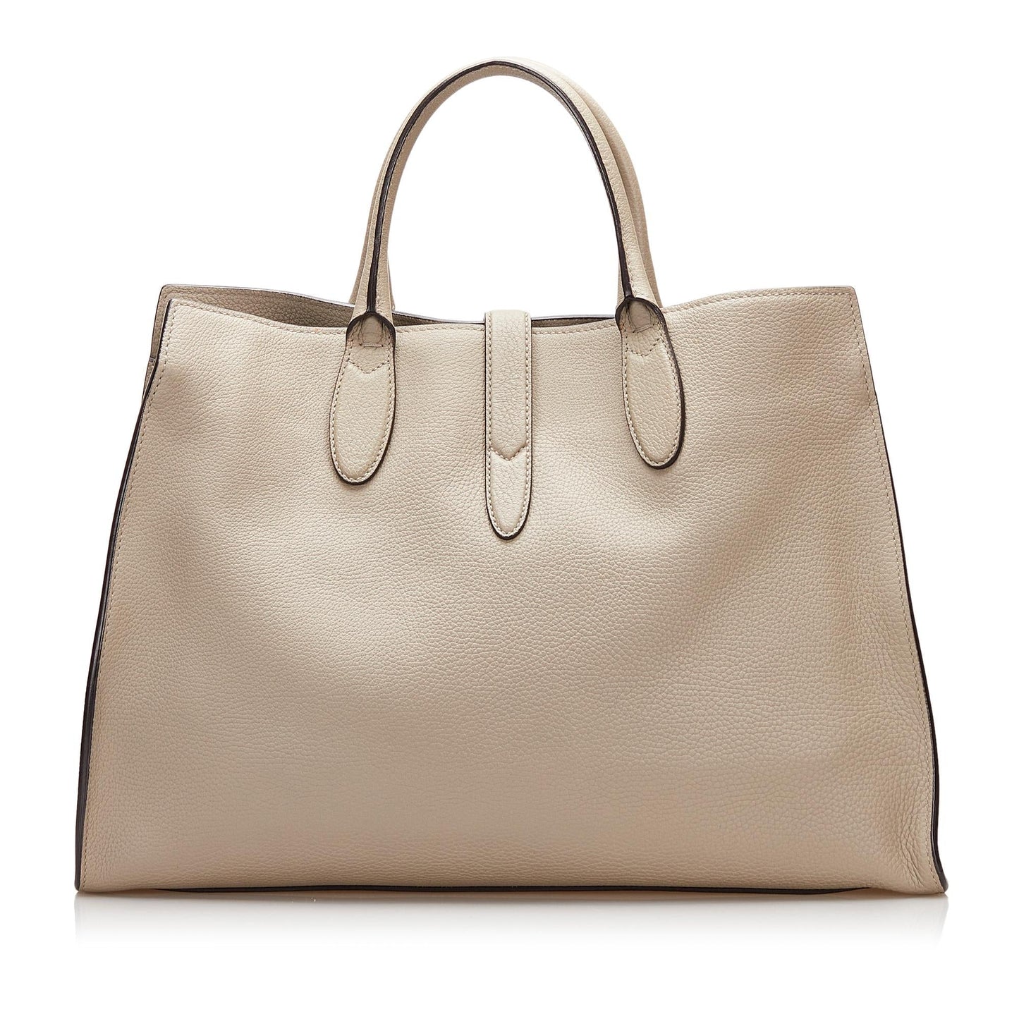 Gucci Soft Jackie SHG-yZBb51 Calf Brown Medium Tote Bag