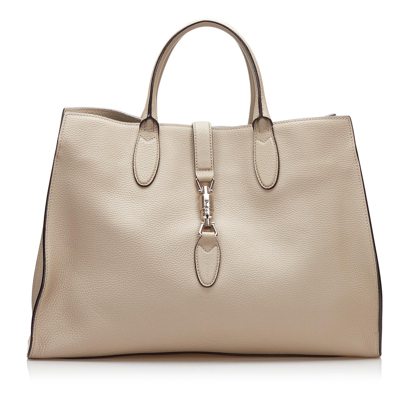 Gucci Soft Jackie SHG-yZBb51 Calf Brown Medium Tote Bag