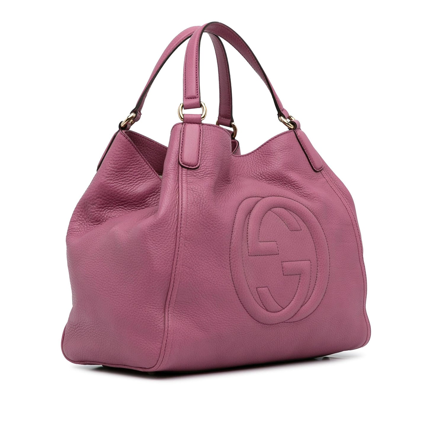 Gucci Soho Cellarius SHG-JmdidT Calf Pink Medium Tote Bag