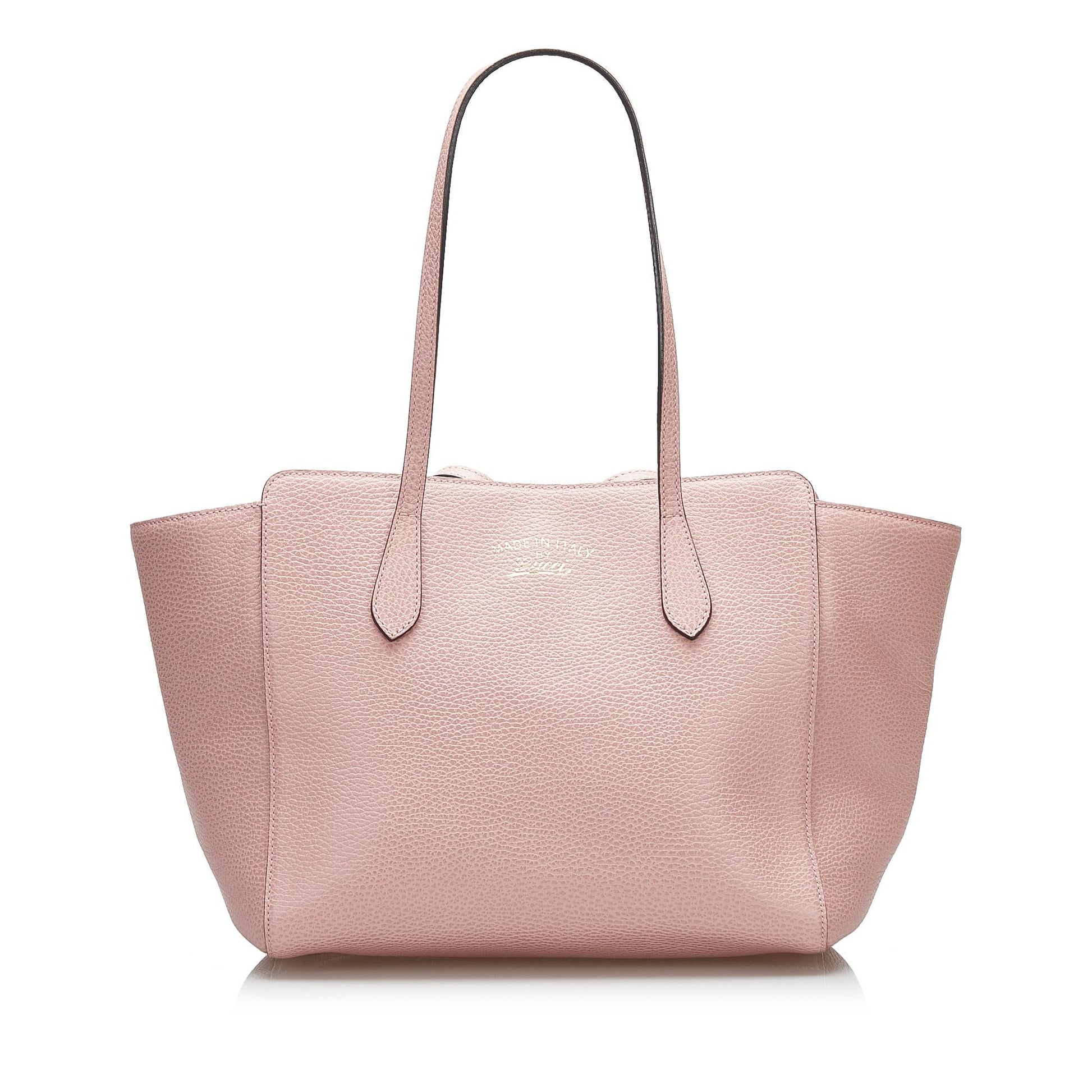 Gucci Swing SHG-btN1Go Calf Pink Medium Tote Bag