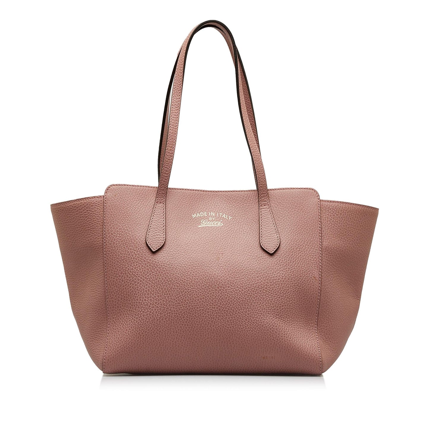 Gucci Swing Calf Pink Medium Tote Bag