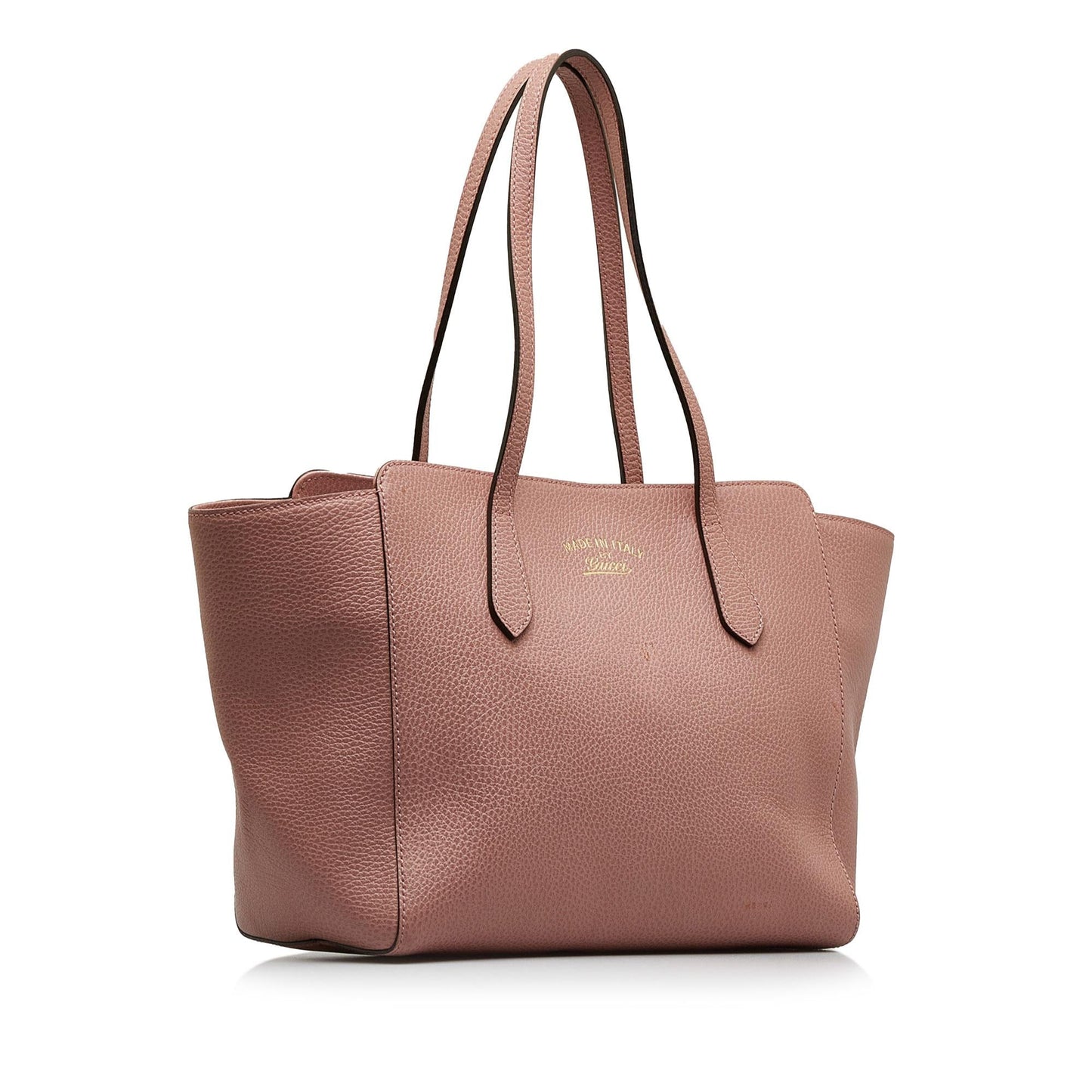 Gucci Swing Calf Pink Medium Tote Bag