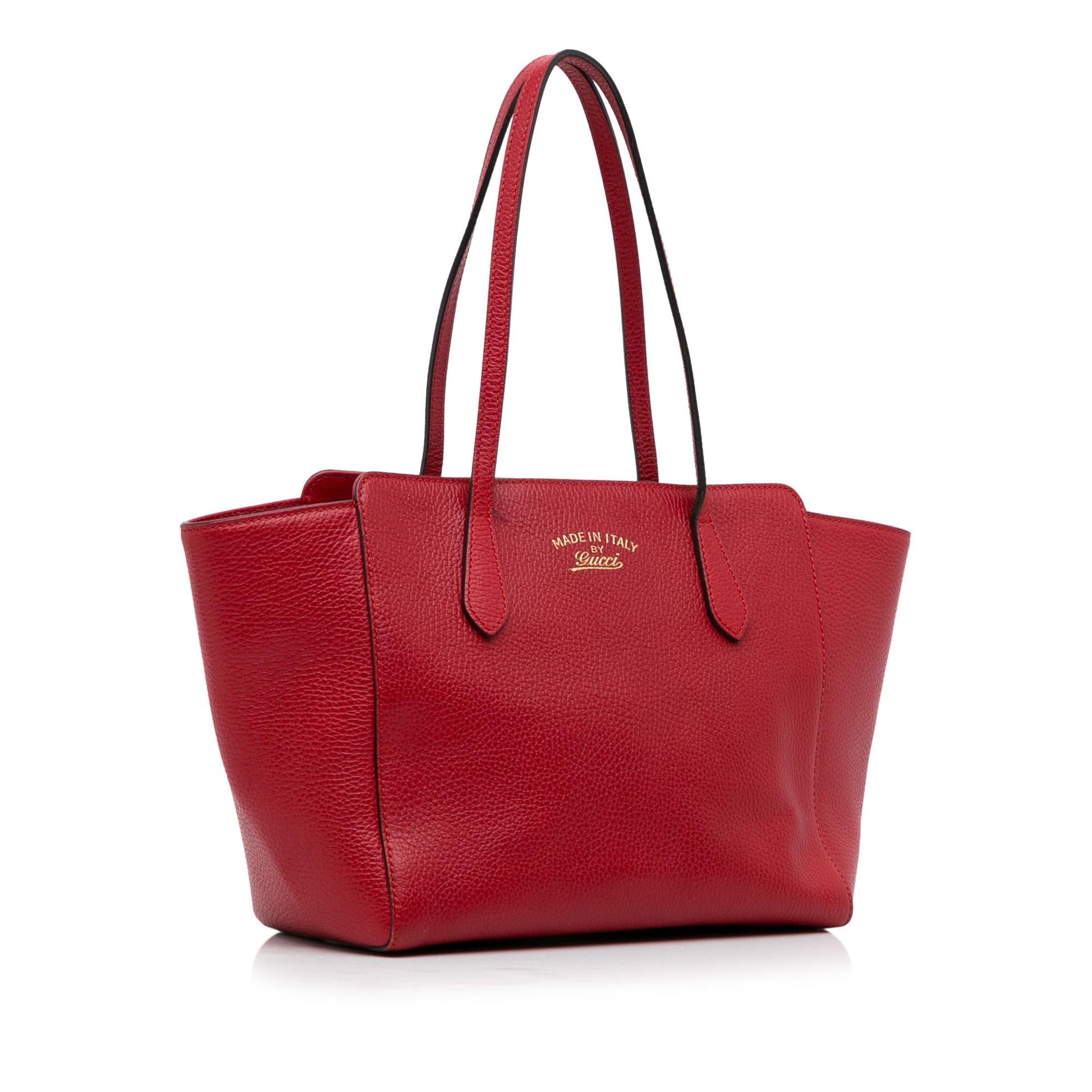Gucci Swing SHG-hGe1N9 Calf Red Medium Tote Bag