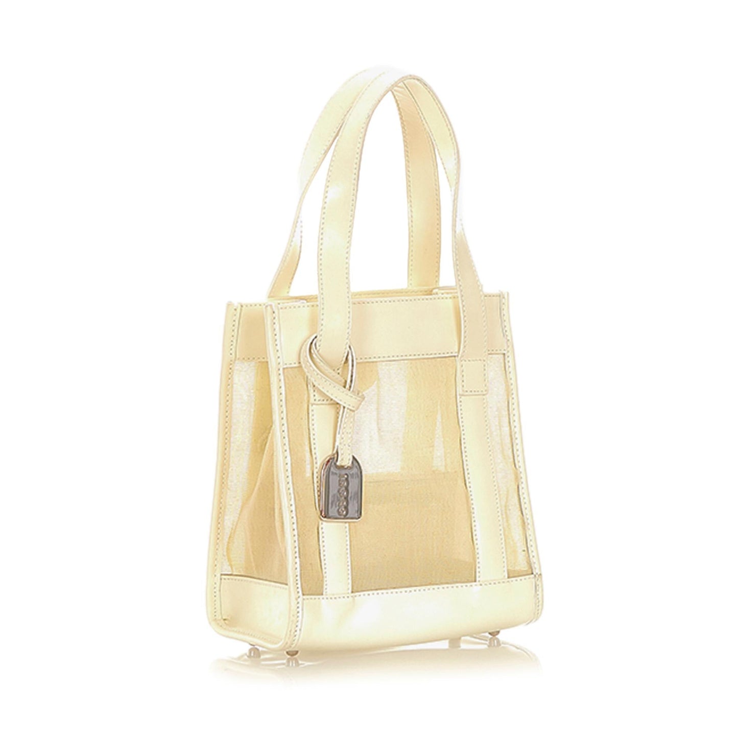 Gucci Mesh SHG White Satchel Bag