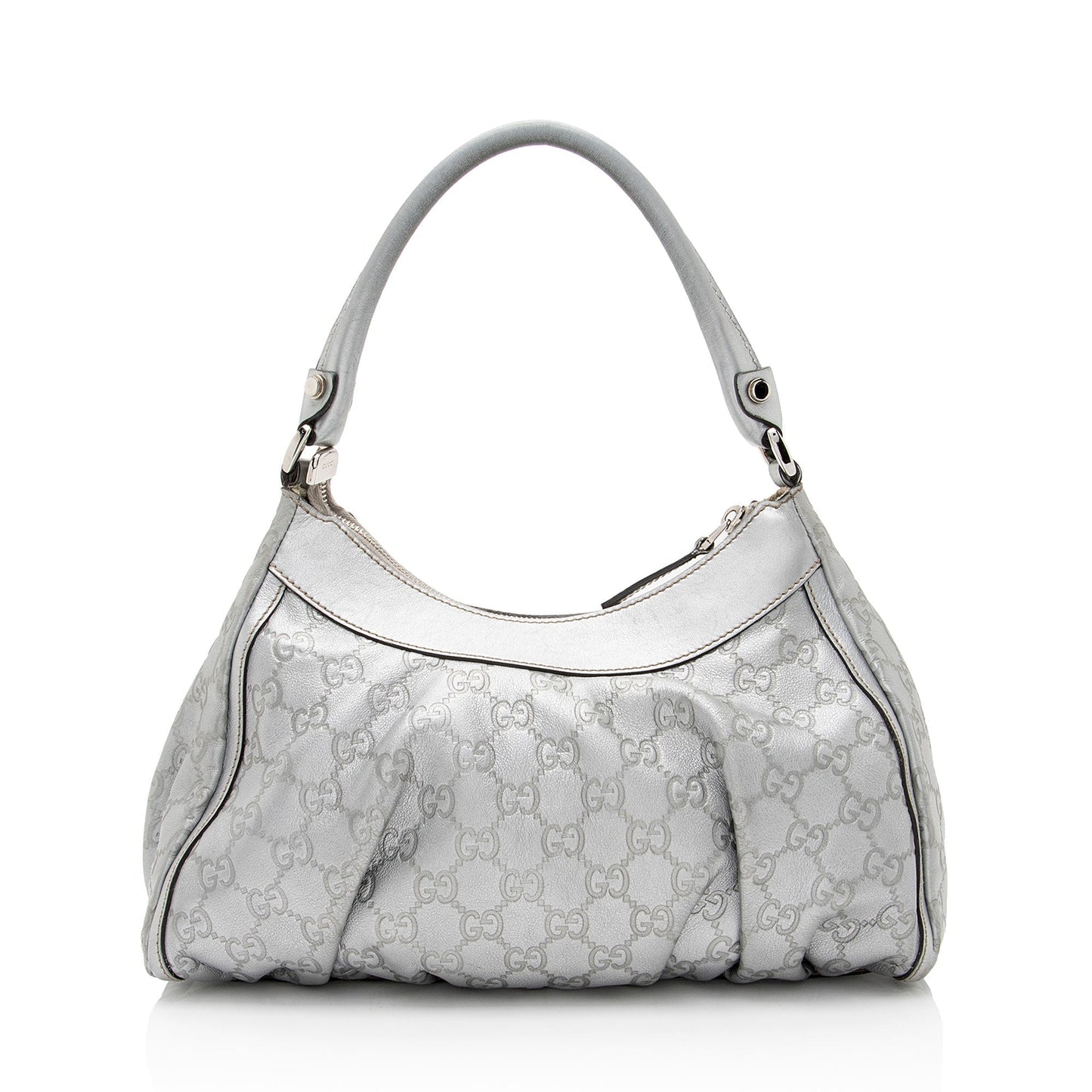 Gucci Metallic ssima Ring Hobo Shf Kwhgdg Leather Small Jewelry