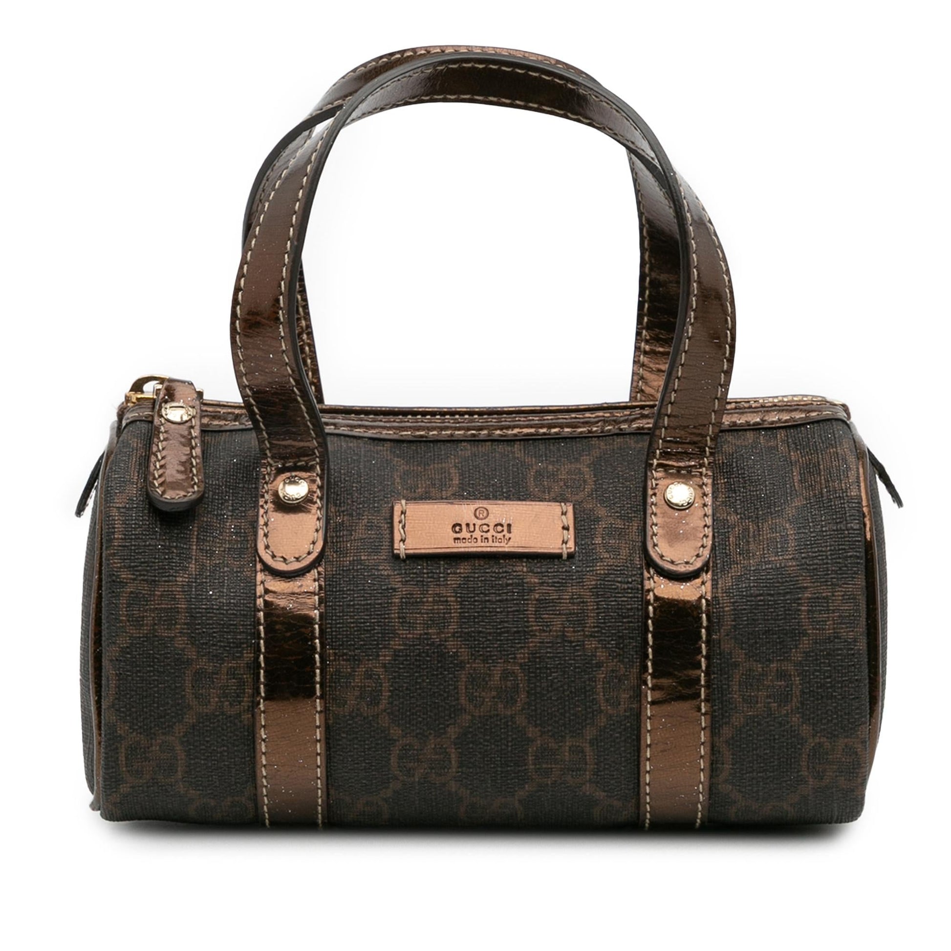 Gucci Micro GG Supreme Joy Boston Travel Bag