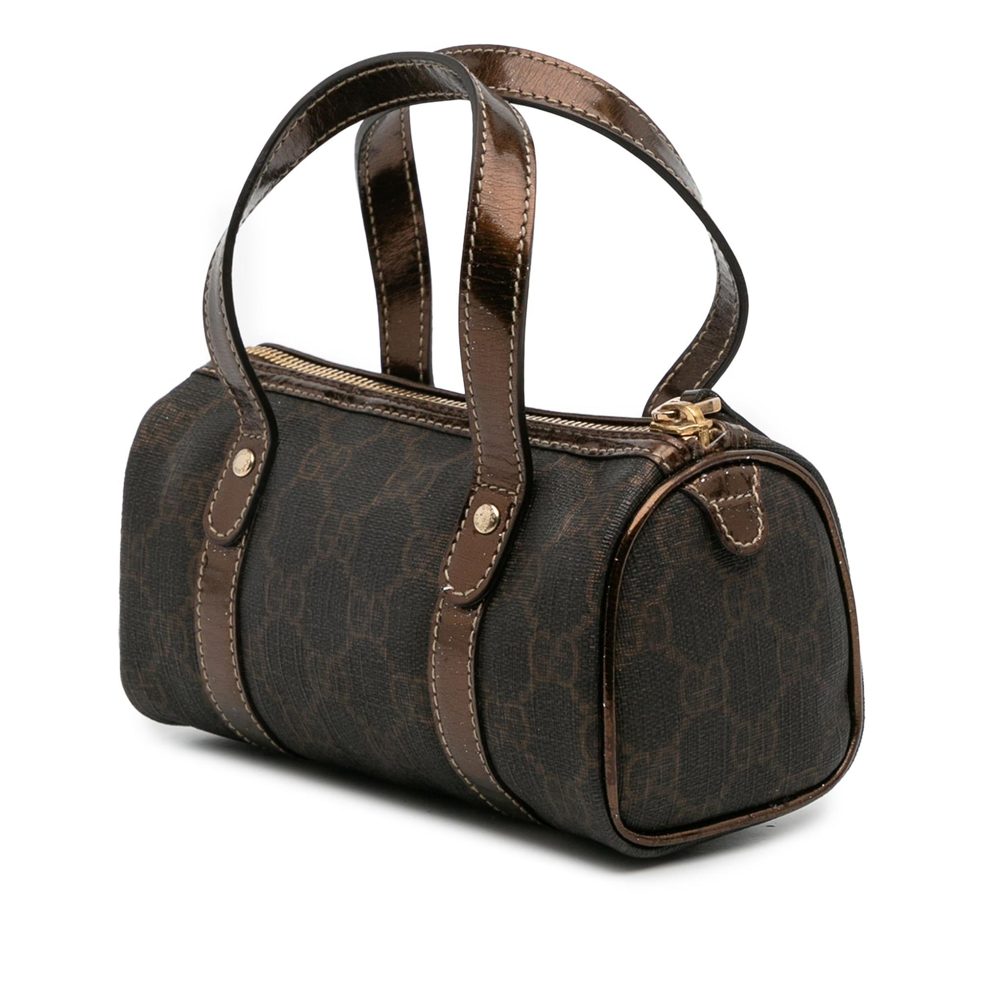Gucci Micro GG Supreme Joy Boston Travel Bag