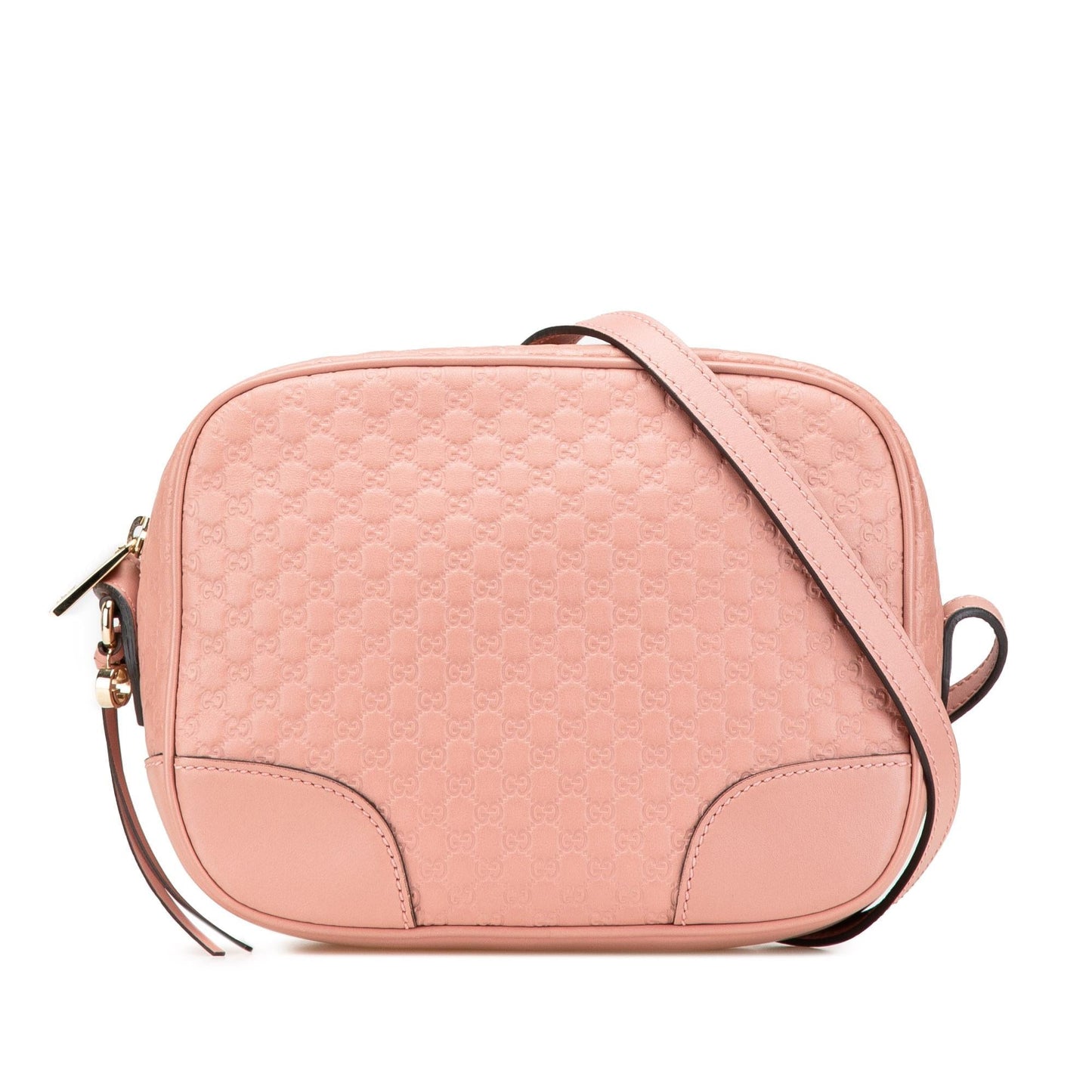 Gucci Microguccissima Bree Calf Pink Crossbody Bag Crossbody 3