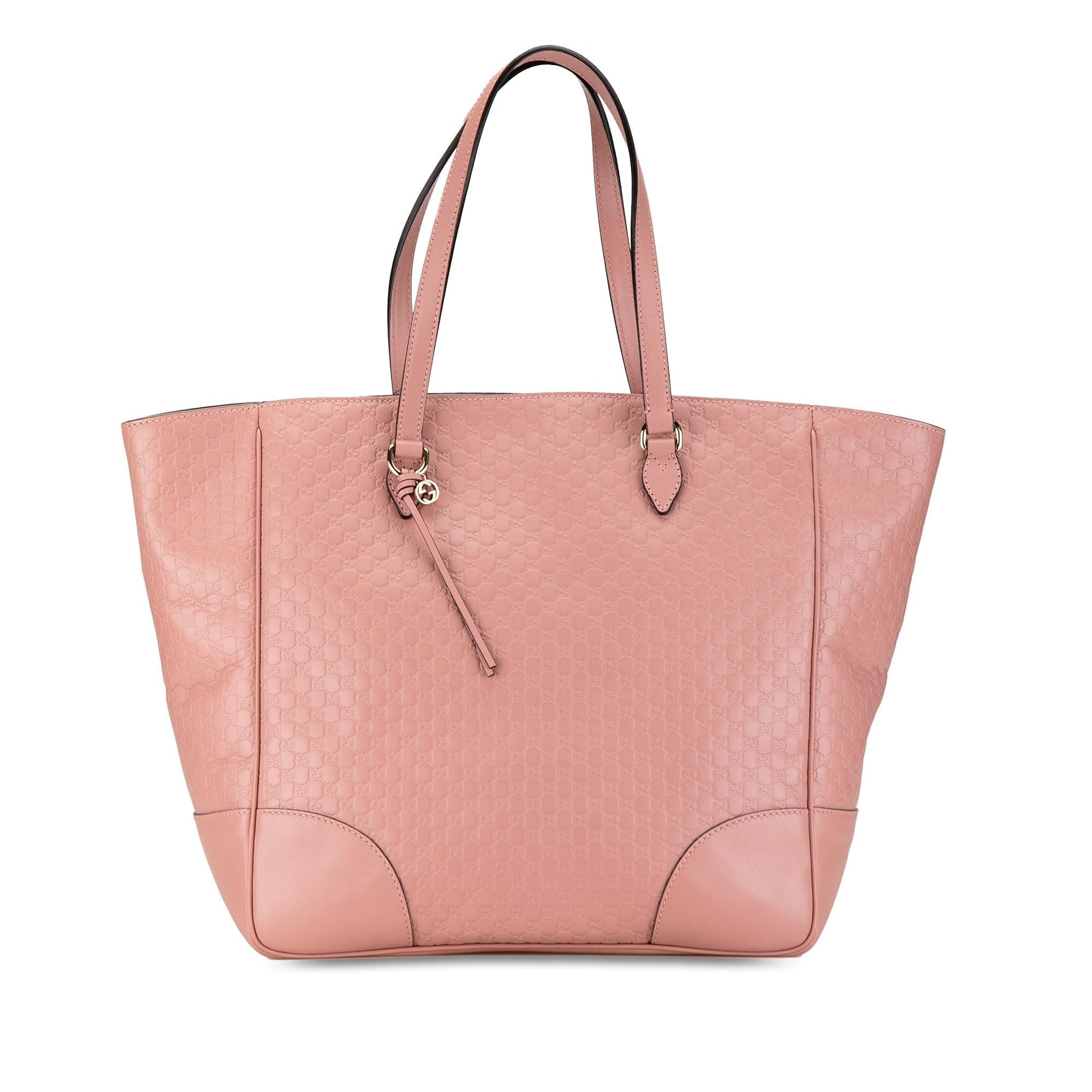 Gucci Microguccissima Bree SHG-ENrn3U Calf Pink Tote Bag