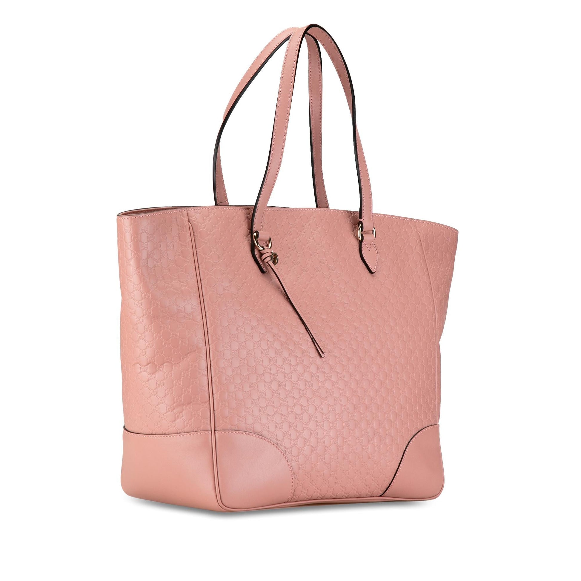 Gucci Microguccissima Bree SHG-ENrn3U Calf Pink Tote Bag