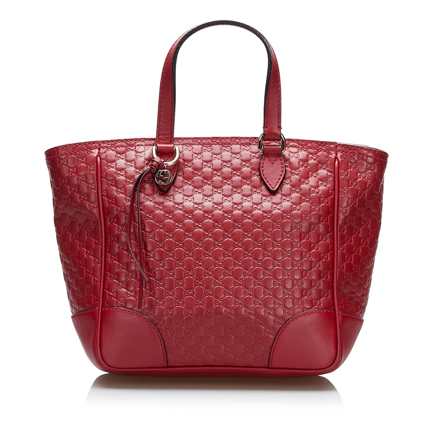 Gucci Microguccissima Bree SHG-0cLZlO Calf Red Satchel Bag