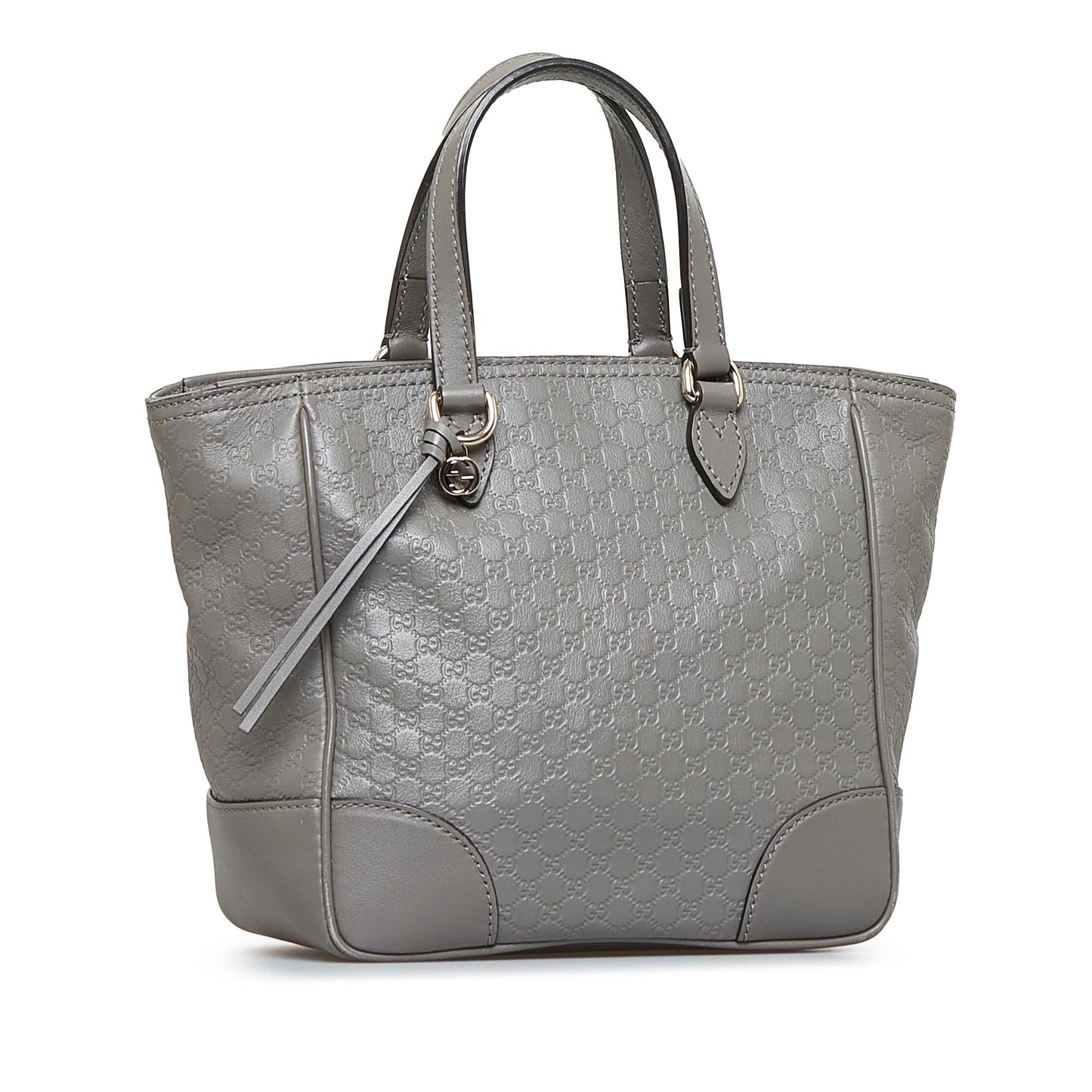 Gucci Microguccissima Bree SHG-t7x9H2 Calf Grey Satchel Bag