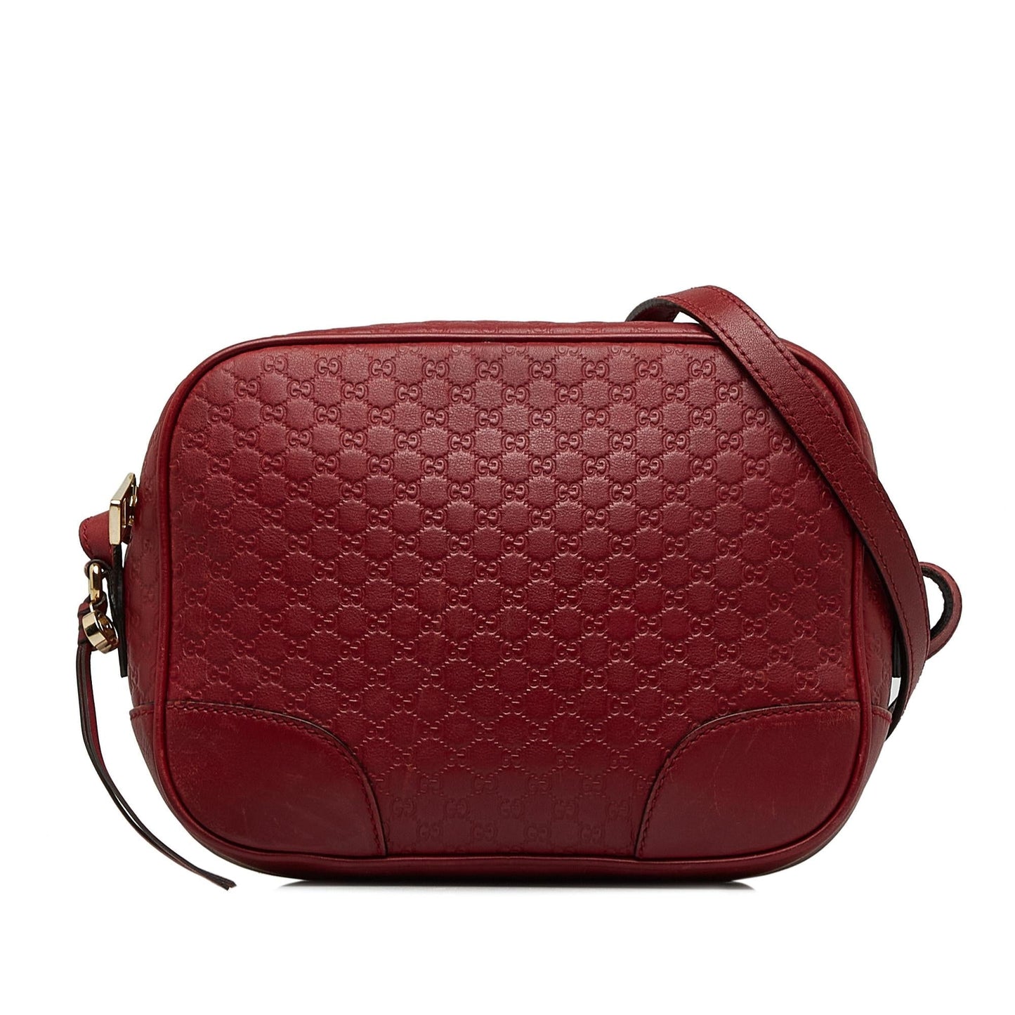 Gucci Microguccissima Bree SHG-VeLDZq Calf Red Crossbody Bag