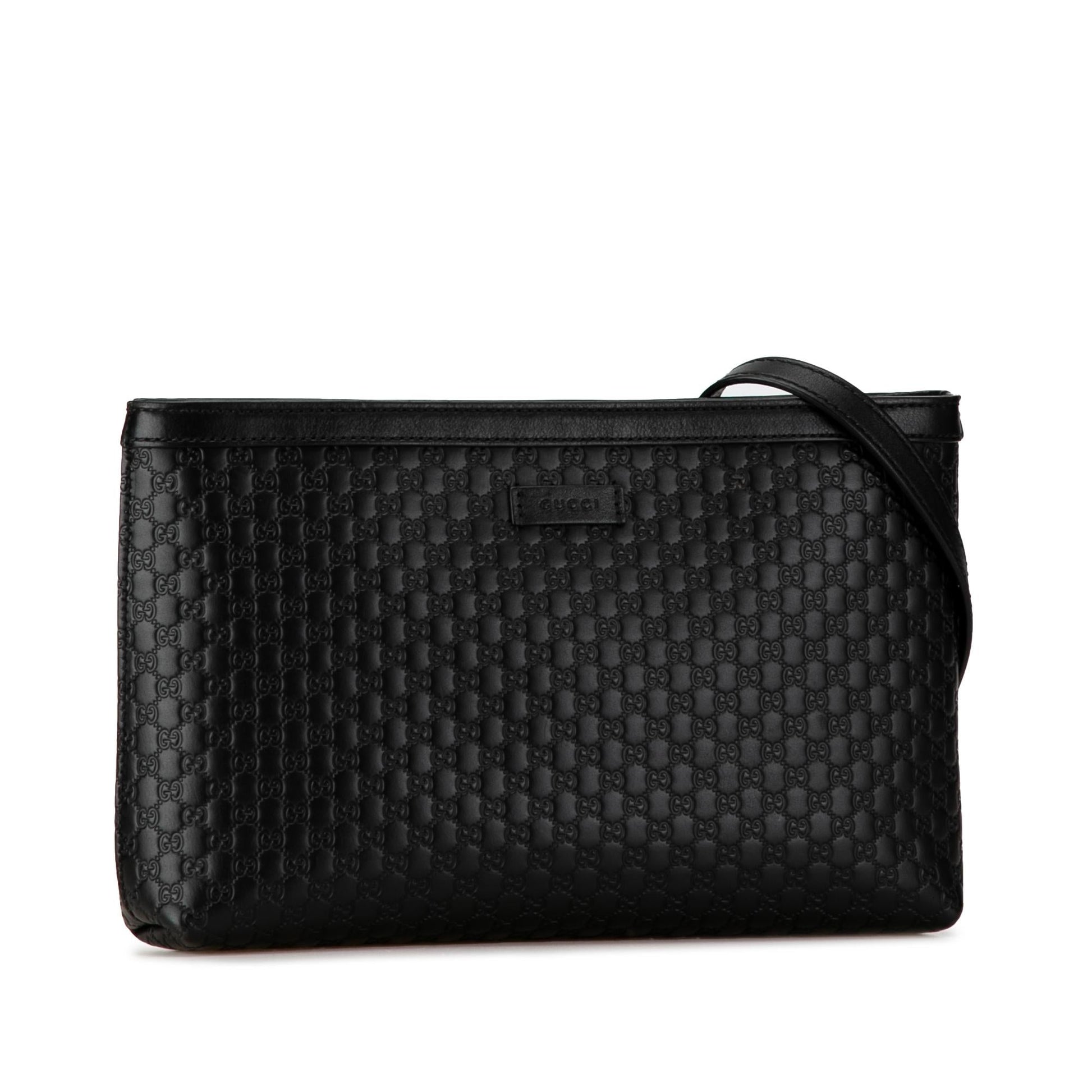 Gucci Microguccissima SHG-XtBigc Calf Black Crossbody Bag