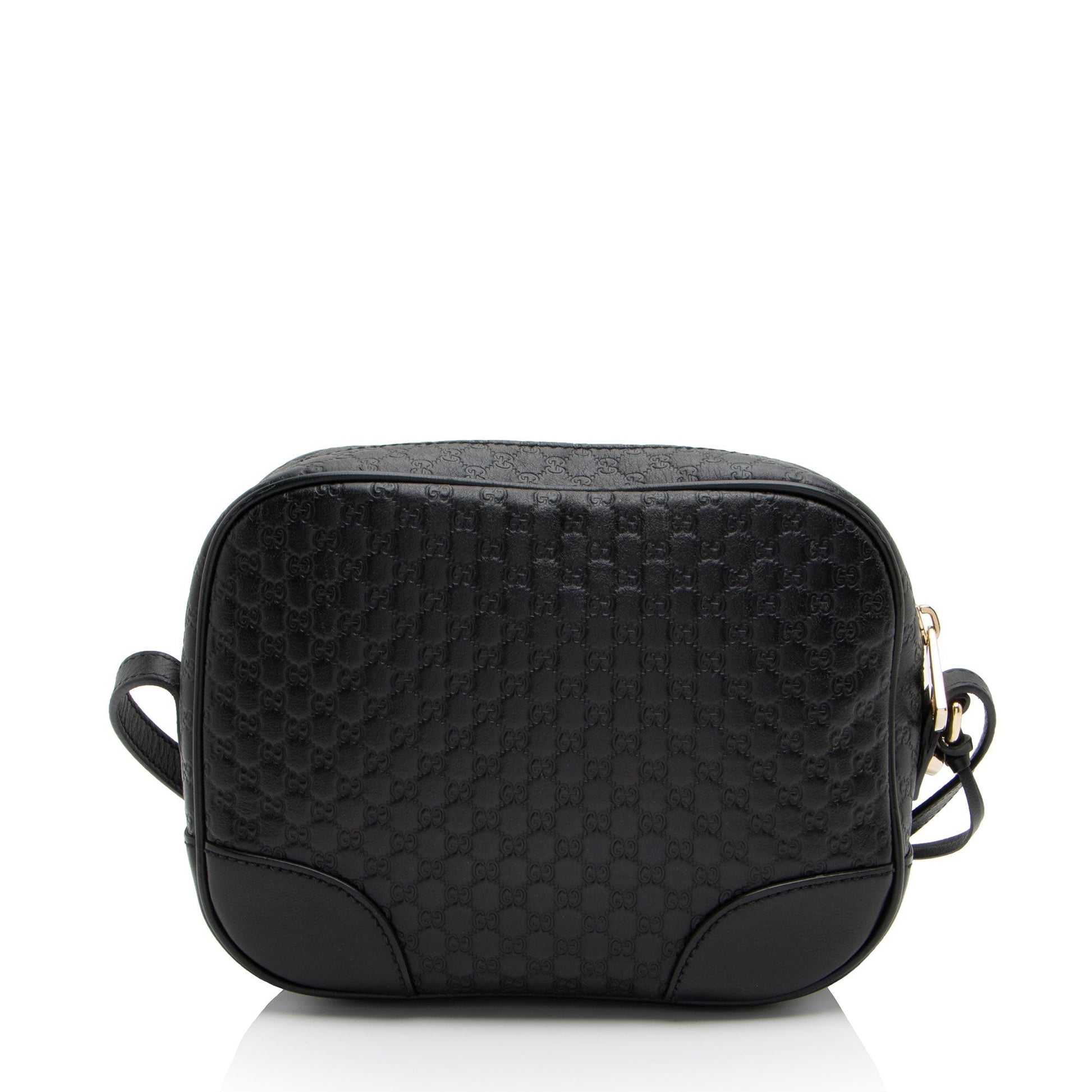 Gucci Microguccissima Bree Disco SHF-4iloim Leather Black Crossbody Bag