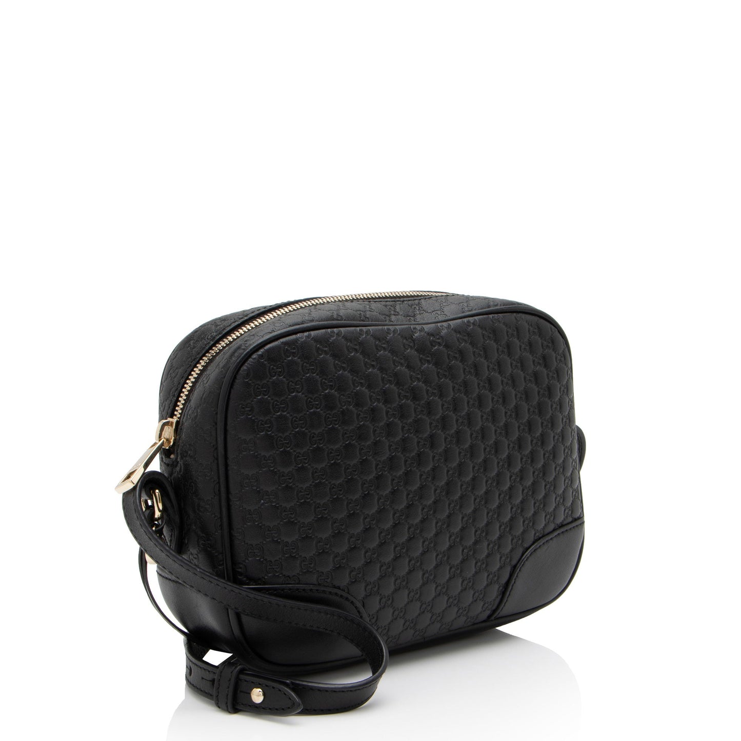 Gucci Microguccissima Bree Disco SHF-4iloim Leather Black Crossbody Bag