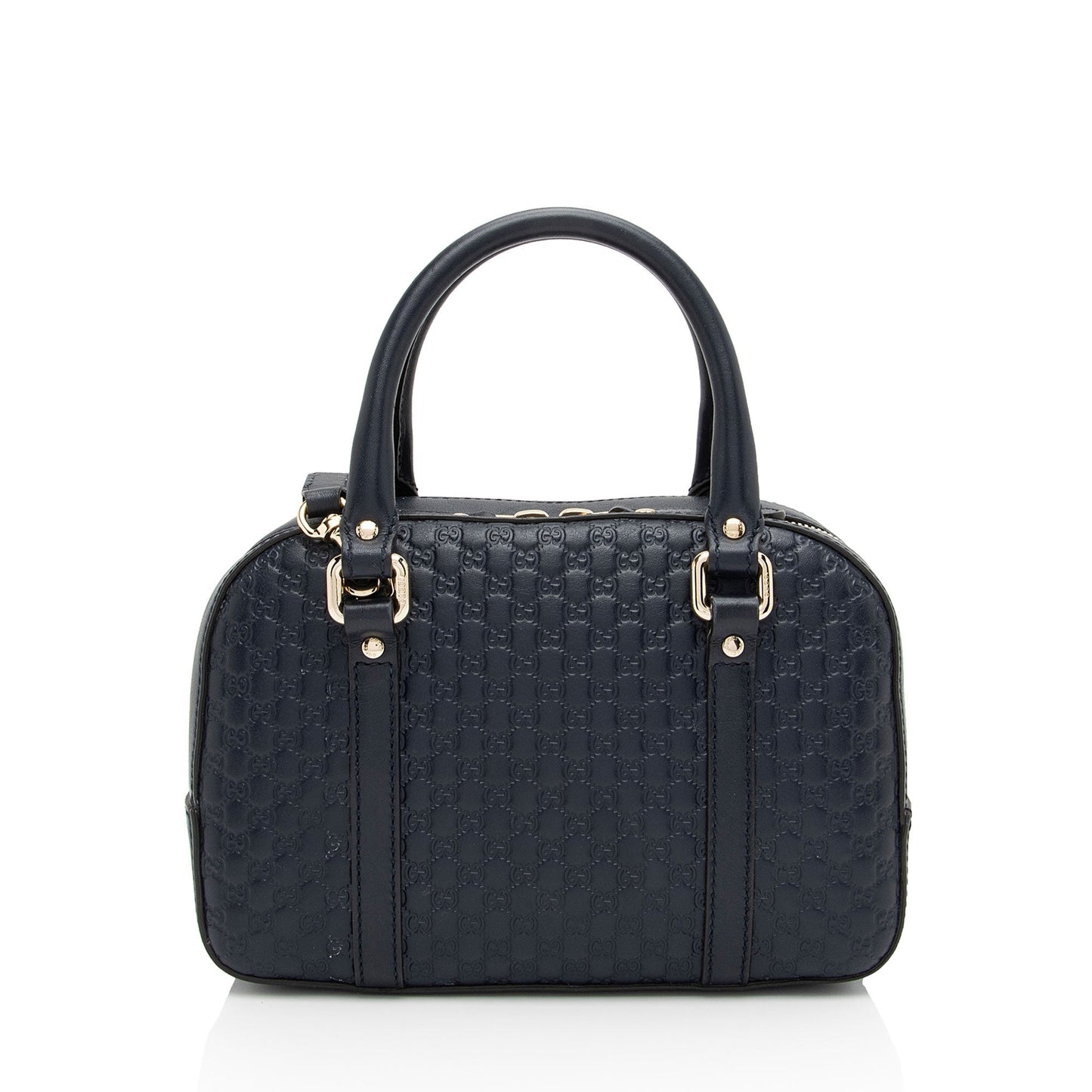 Gucci Microguccissima Bree SHF-LpBUTe Leather Blue Mini Satchel Bag