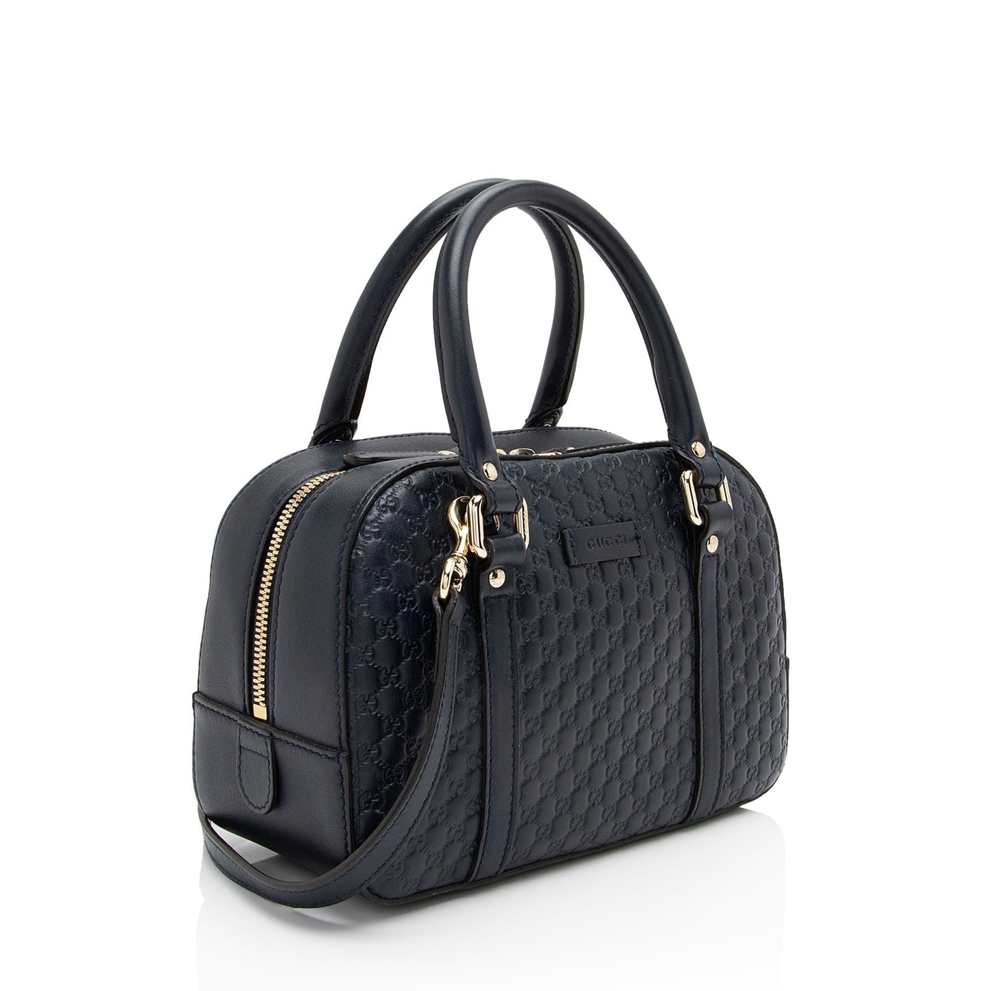 Gucci Microguccissima Bree SHF-LpBUTe Leather Blue Mini Satchel Bag