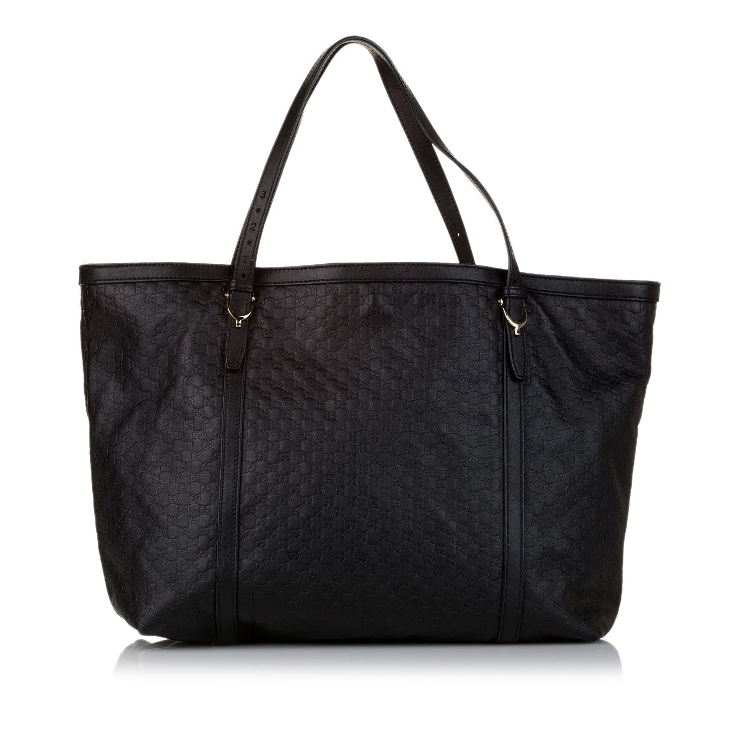 Gucci Microguccissima Nice SHG Leather Calf Black Tote Bag