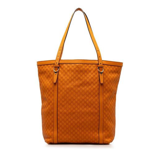 Gucci Microguccissima Nice SHG-rVd7uQ Calf Orange Tote Bag