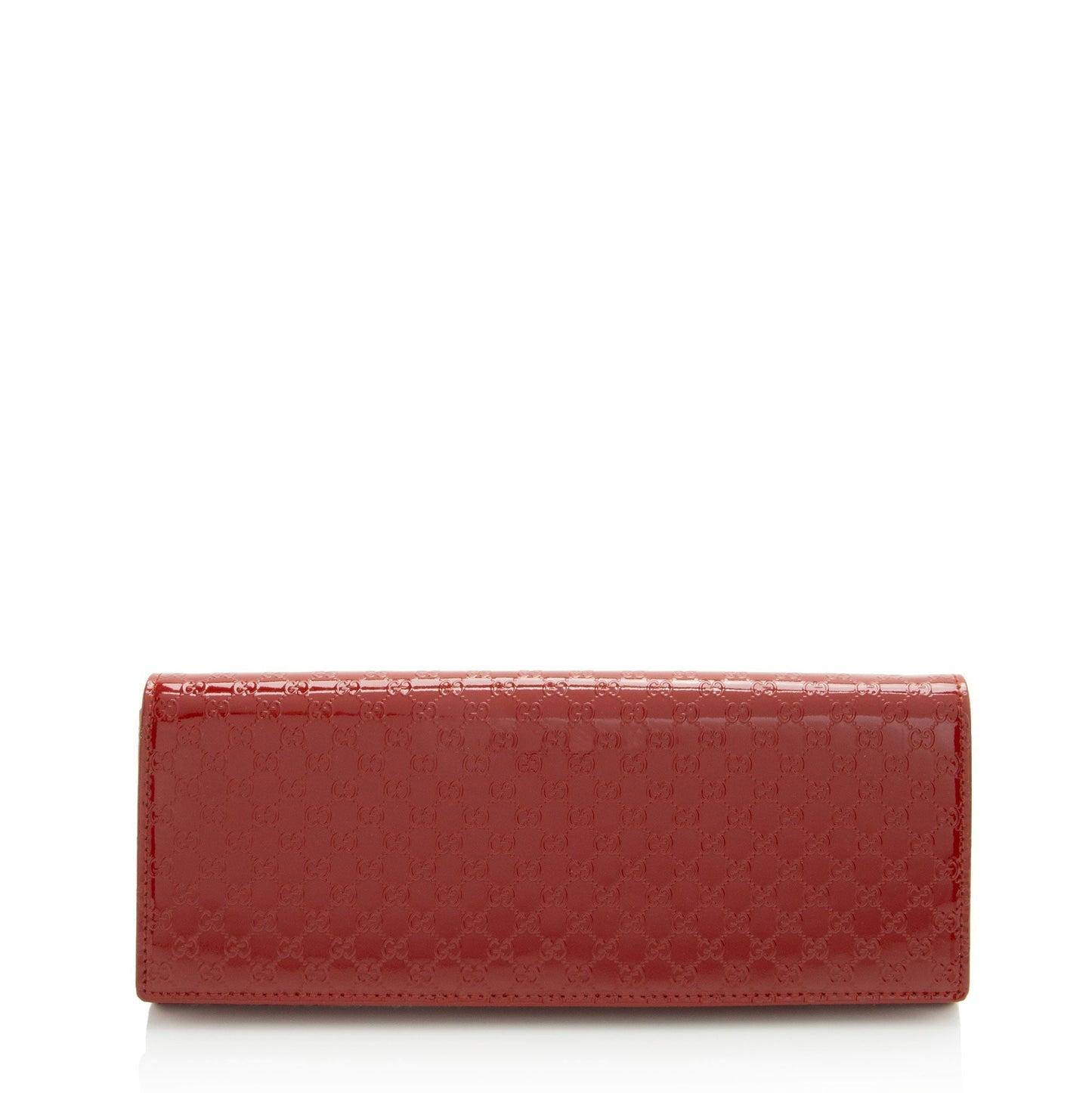 Gucci Microguccissima Broadway SHF-VpKZuA Leather Patent Red Clutch Bag