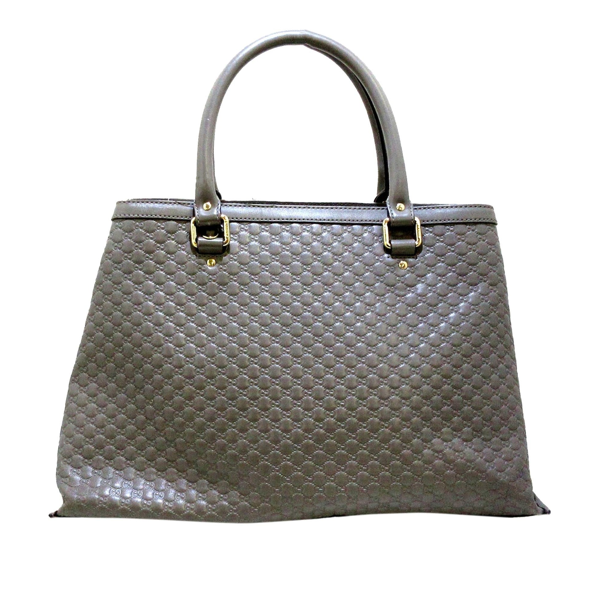 Gucci Microguccissima SHG Calf Grey Satchel Bag