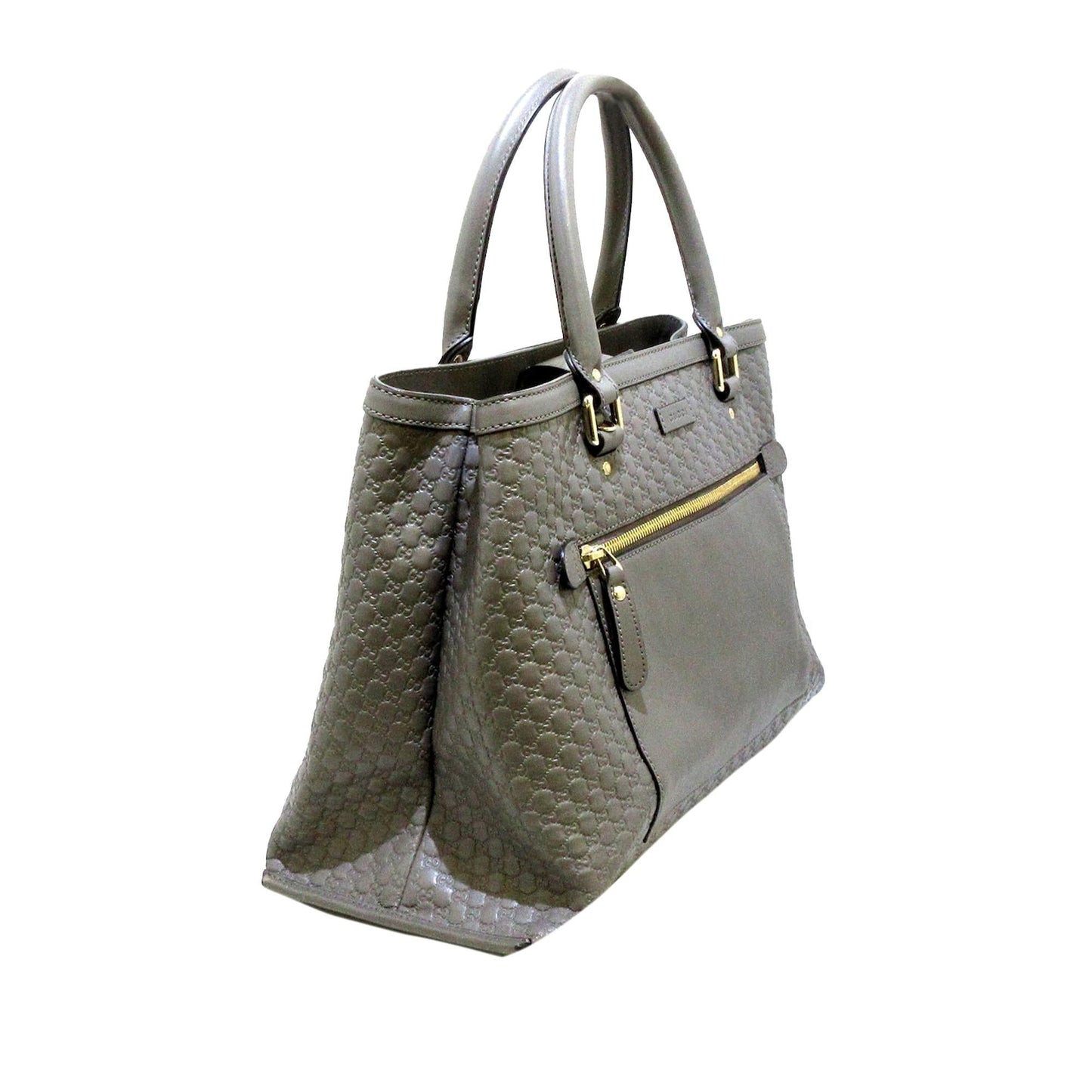 Gucci Microguccissima SHG Calf Grey Satchel Bag Satchel Shg