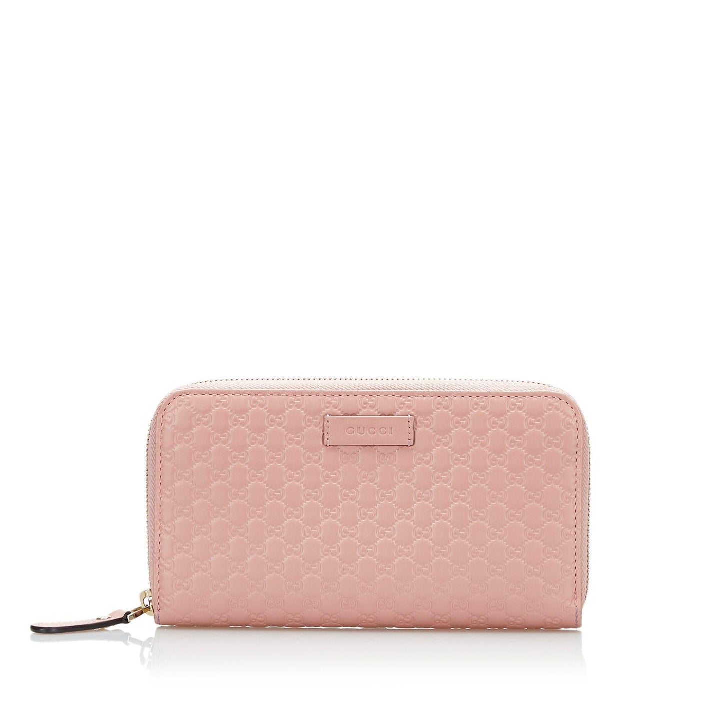 Gucci Microguccissima Zip Around SHG Calf Pink Handbag