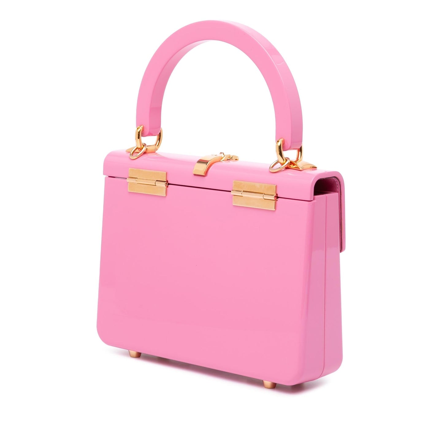 Gucci Acrylic Sylvie Pink Mini Top Handle Satchel Bag Bag 1